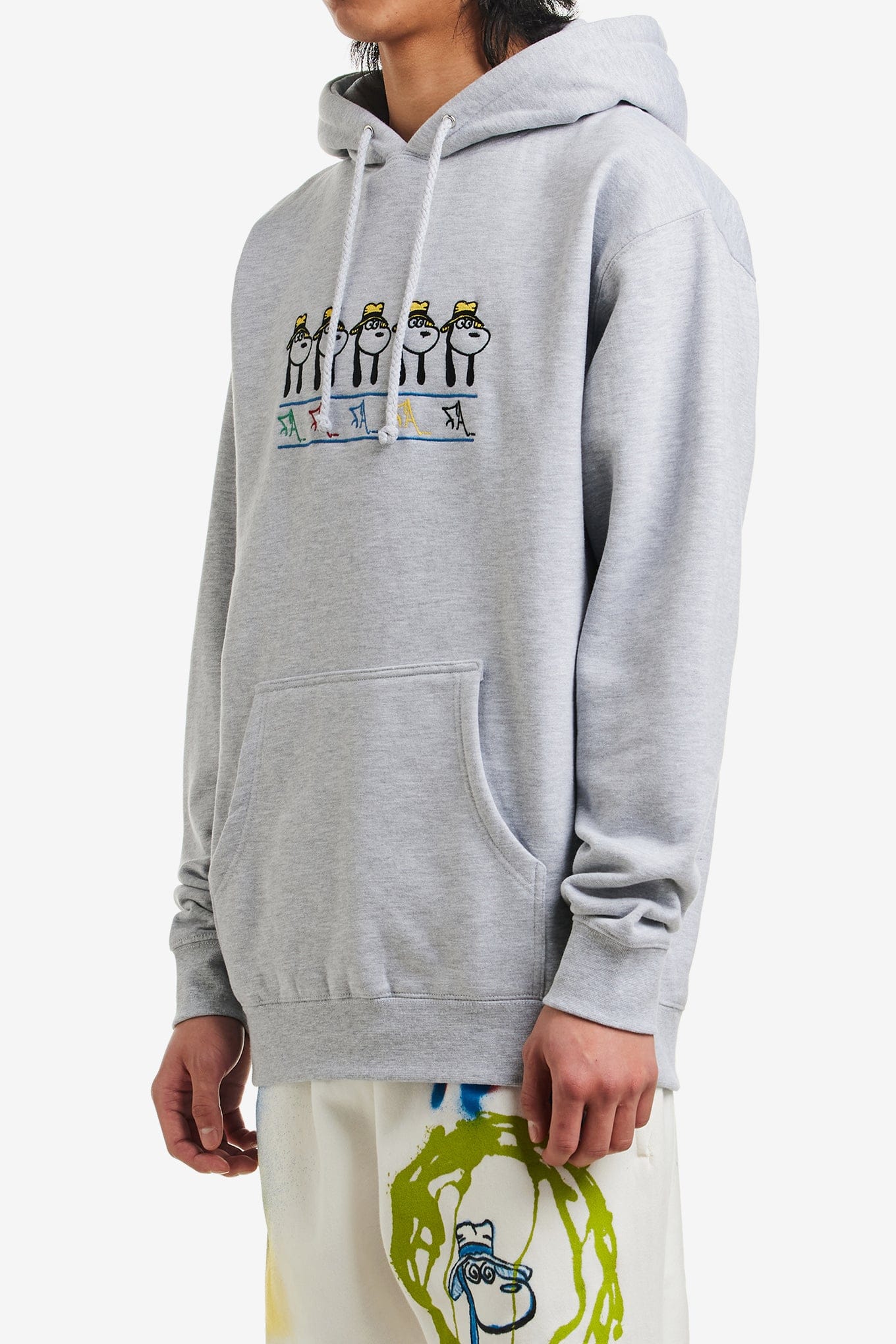 Fucking Awesome SPIKE REPEAT EMBROIDERED HOODIE
