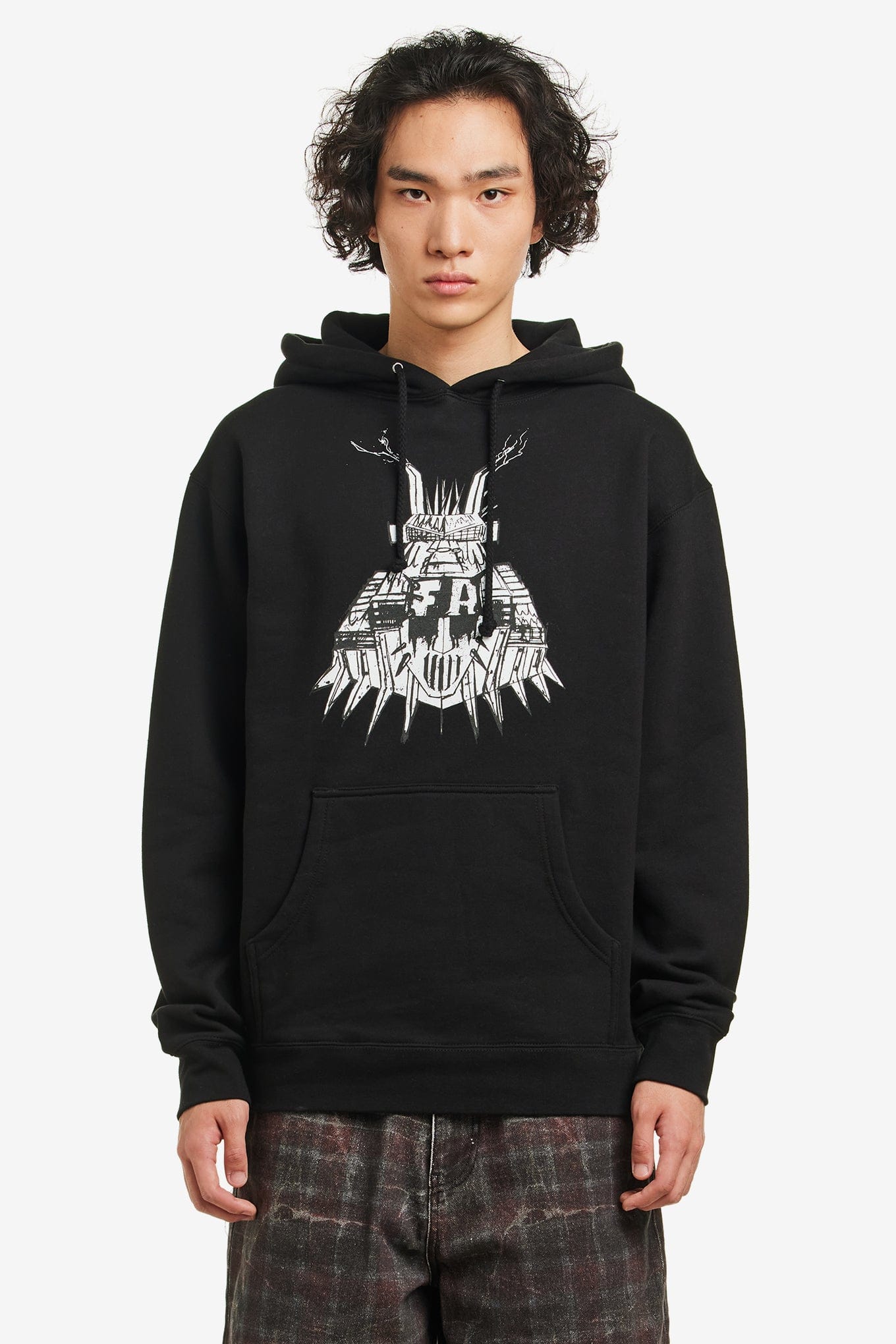 Fucking Awesome 7TH GRADE BOOK COVER HOODIE