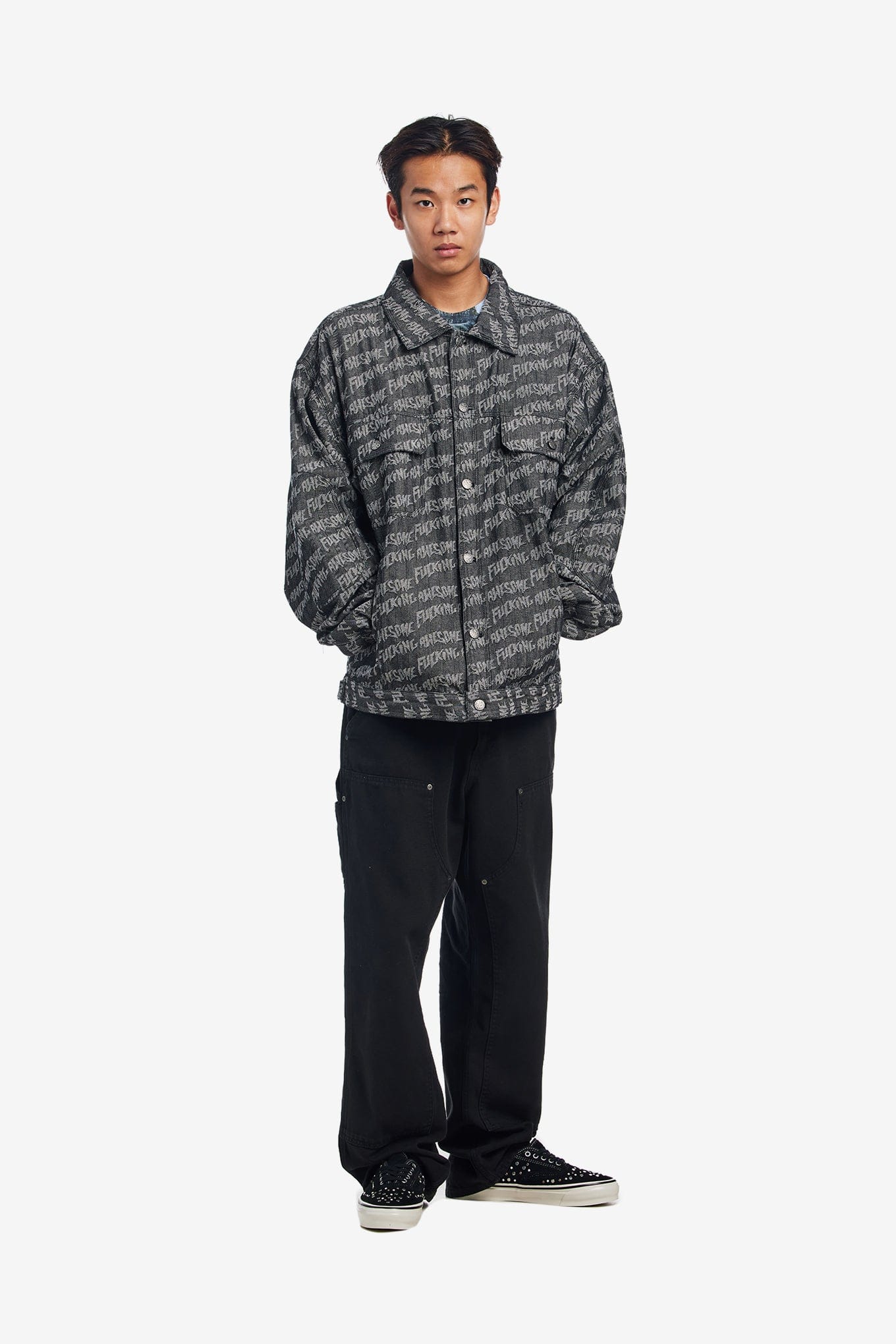 Fucking Awesome HERRINGBONE WORK JACKET