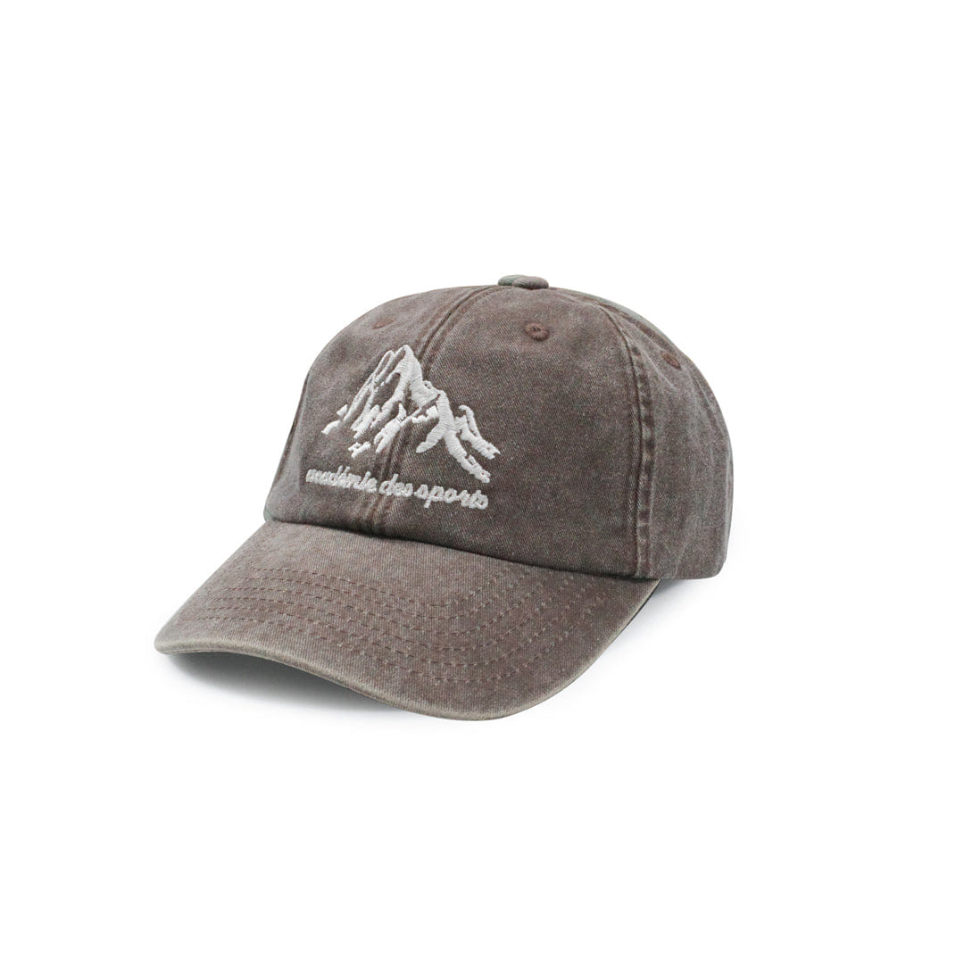 Vice 84 Mountains Vintage Washed Cap - Brown
