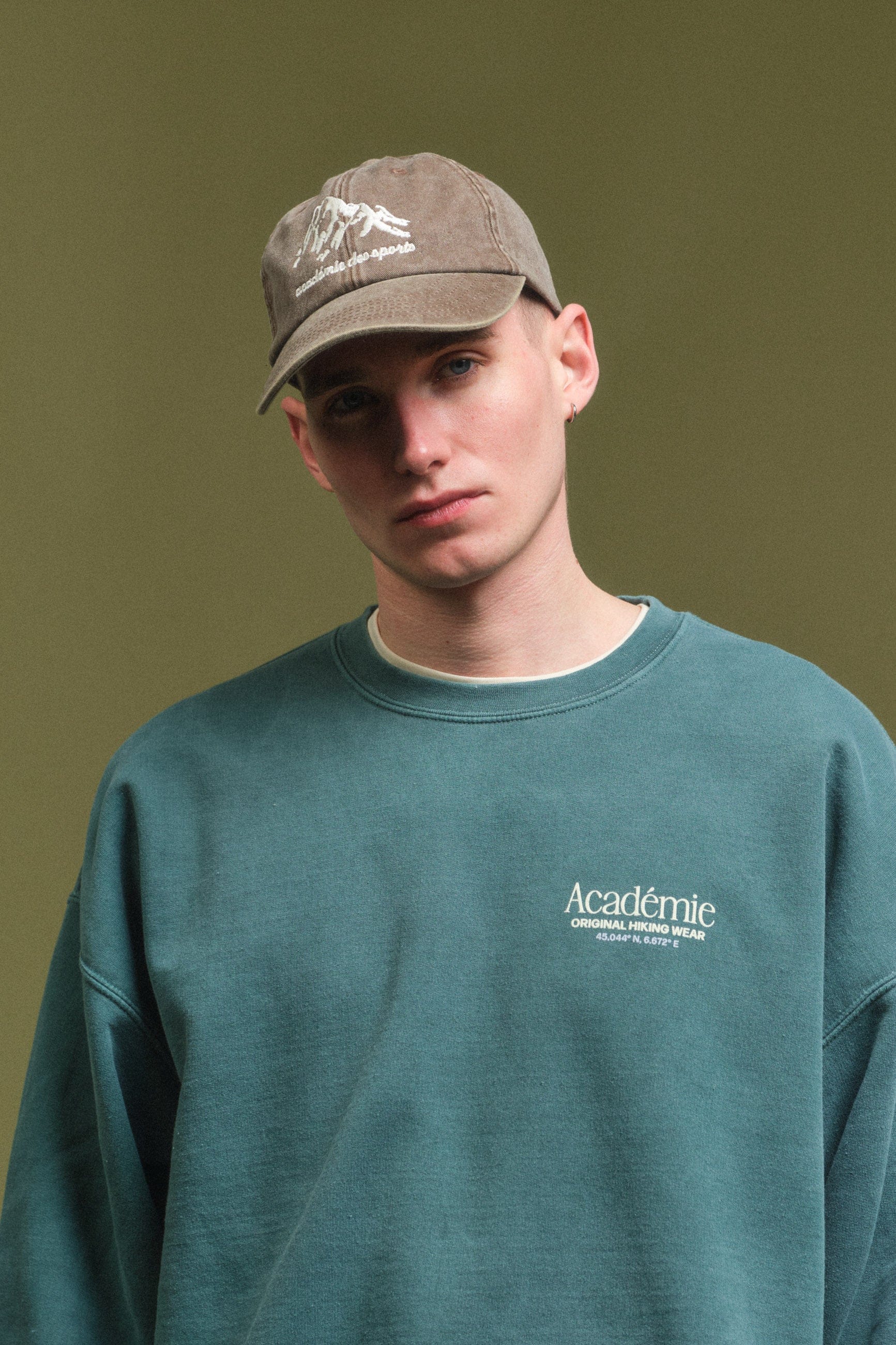 Vice 84 Mountains Vintage Washed Cap - Brown
