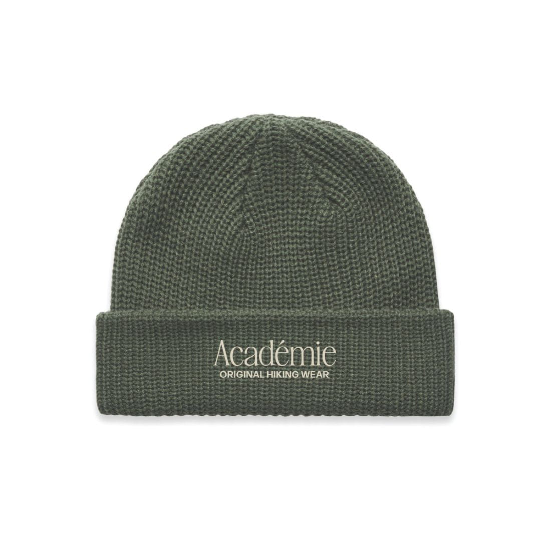 Vice 84 Co - Ordinates Ribbed Beanie - Fern Green