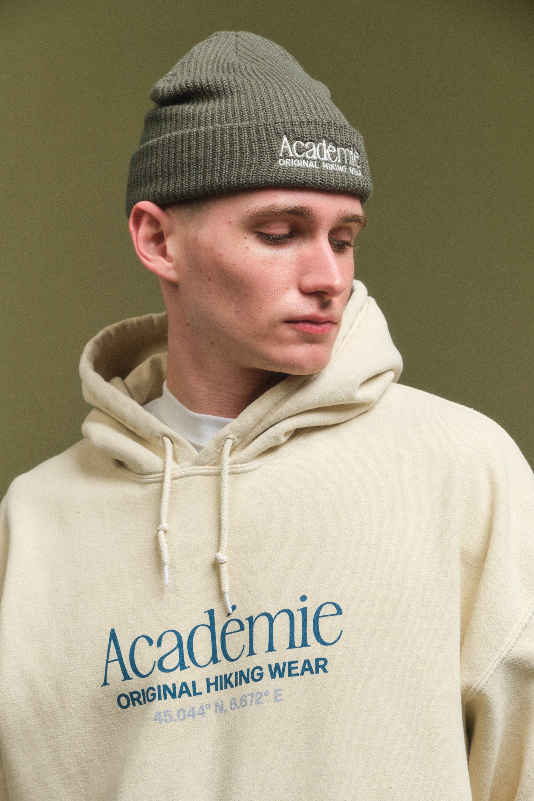 Vice 84 Co - Ordinates Ribbed Beanie - Fern Green