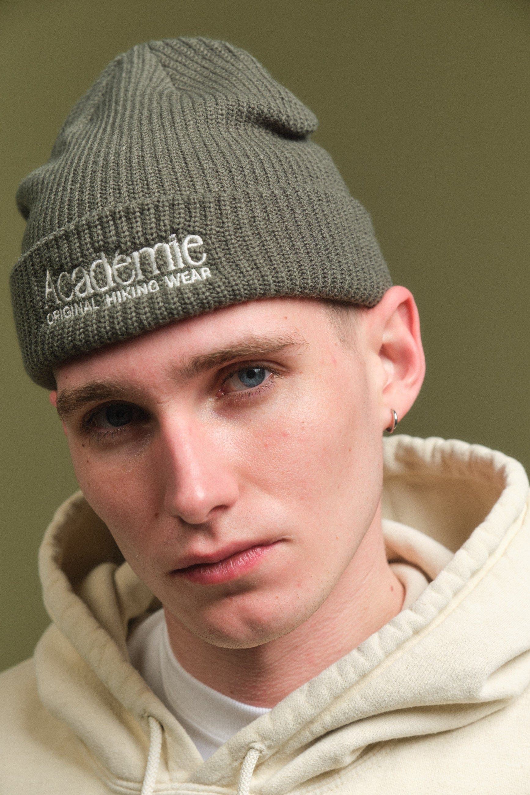 Vice 84 Co - Ordinates Ribbed Beanie - Fern Green