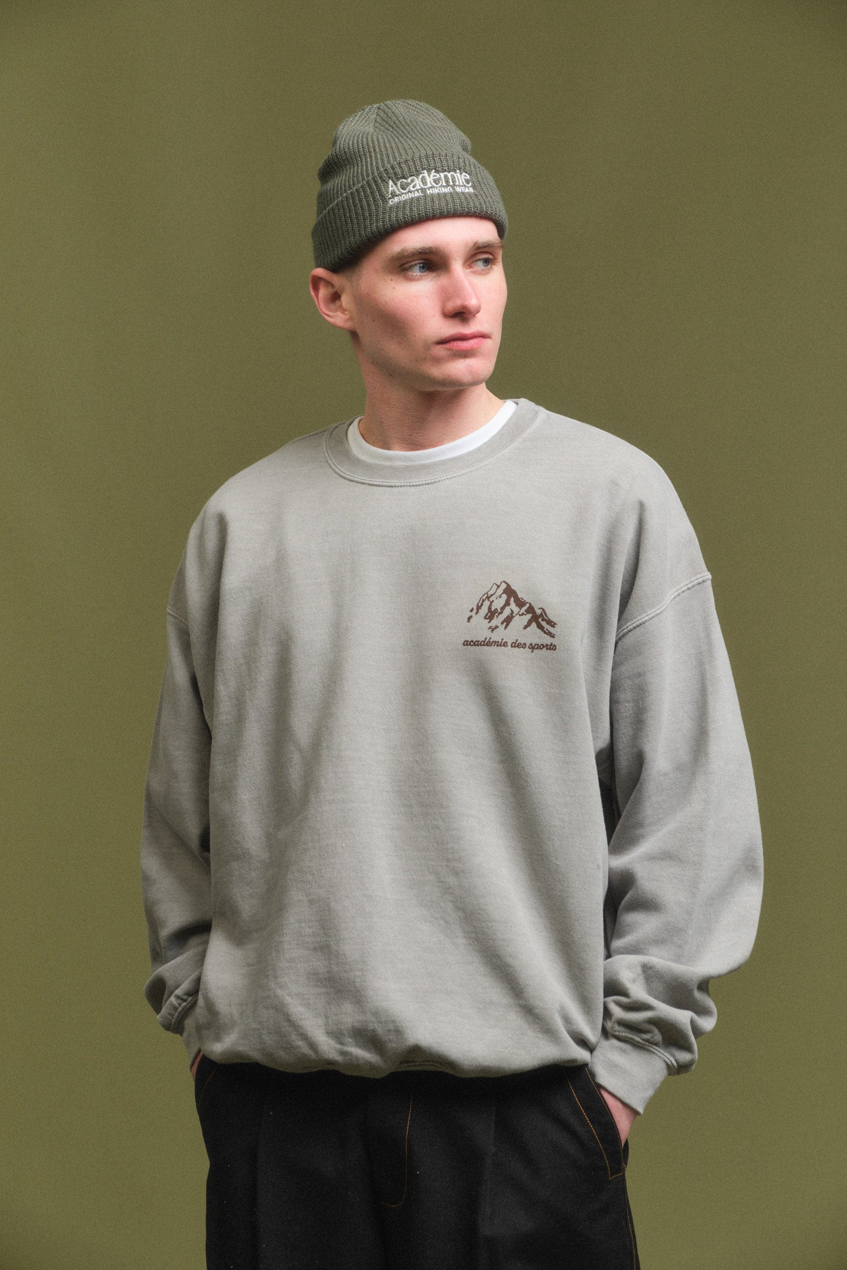 Vice 84 Co - Ordinates Ribbed Beanie - Fern Green
