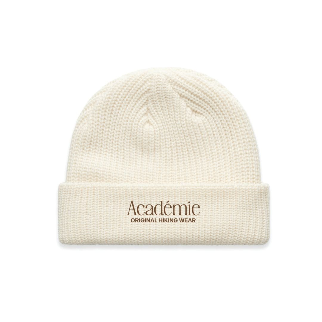 Vice 84 Co - Ordinates Ribbed Beanie - Ecru