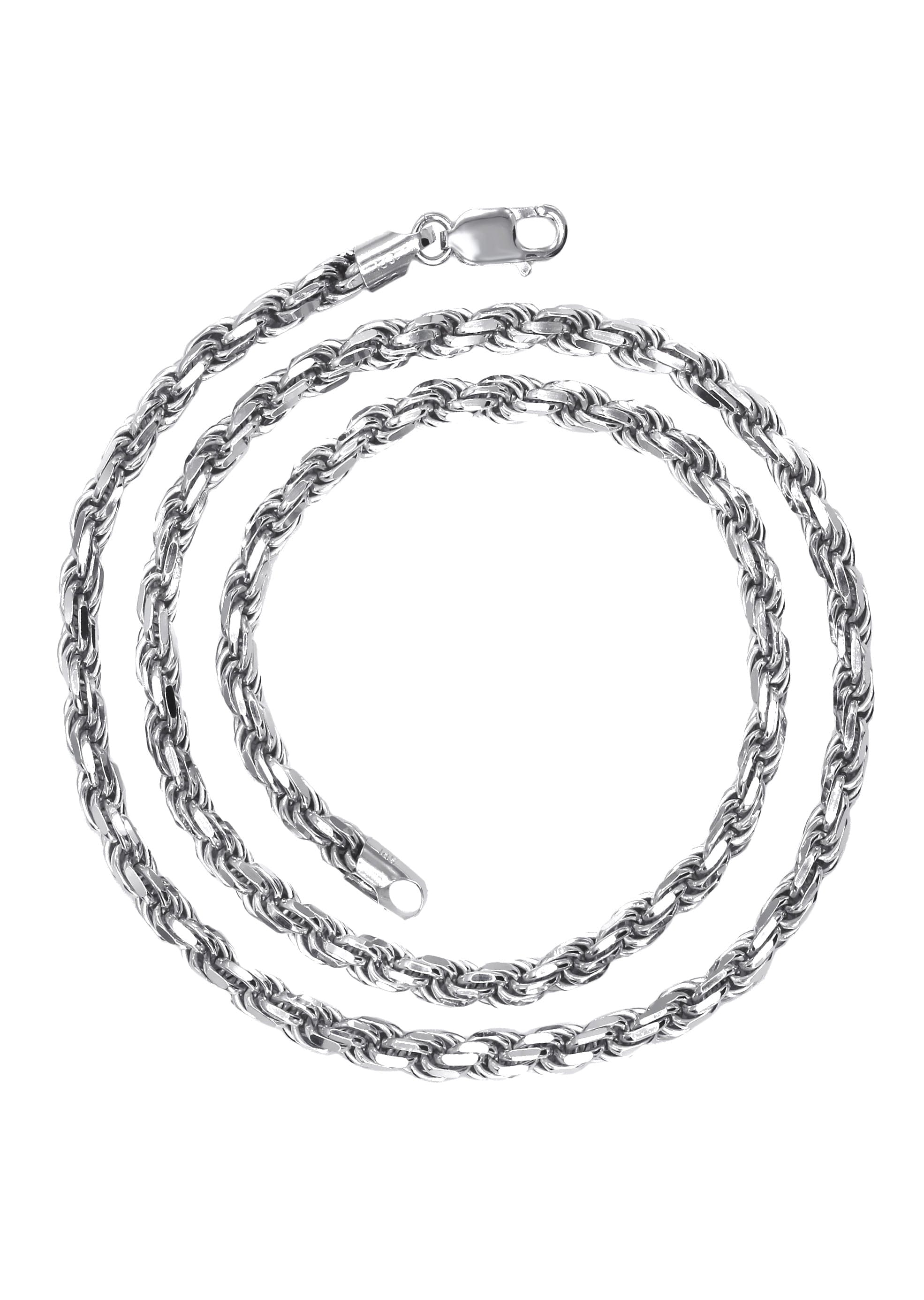 Manufacturer 43 Silver Chain - Mens White Chain / Rope Chain