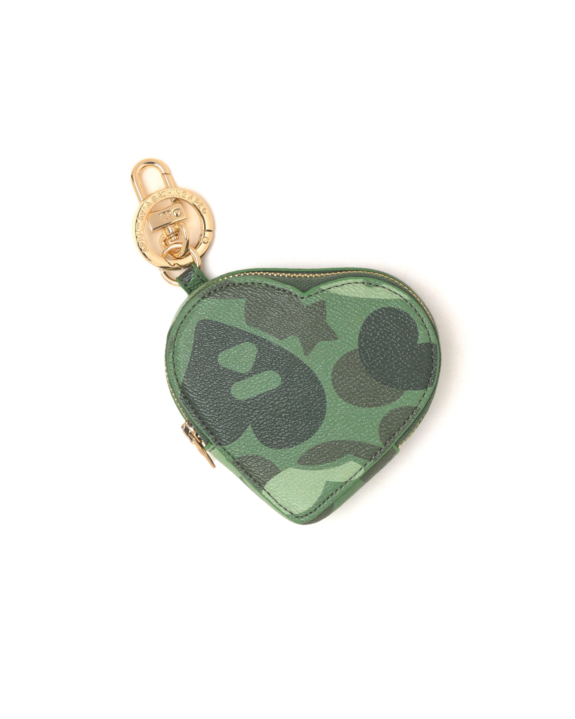 APEE Heart camo coin purse