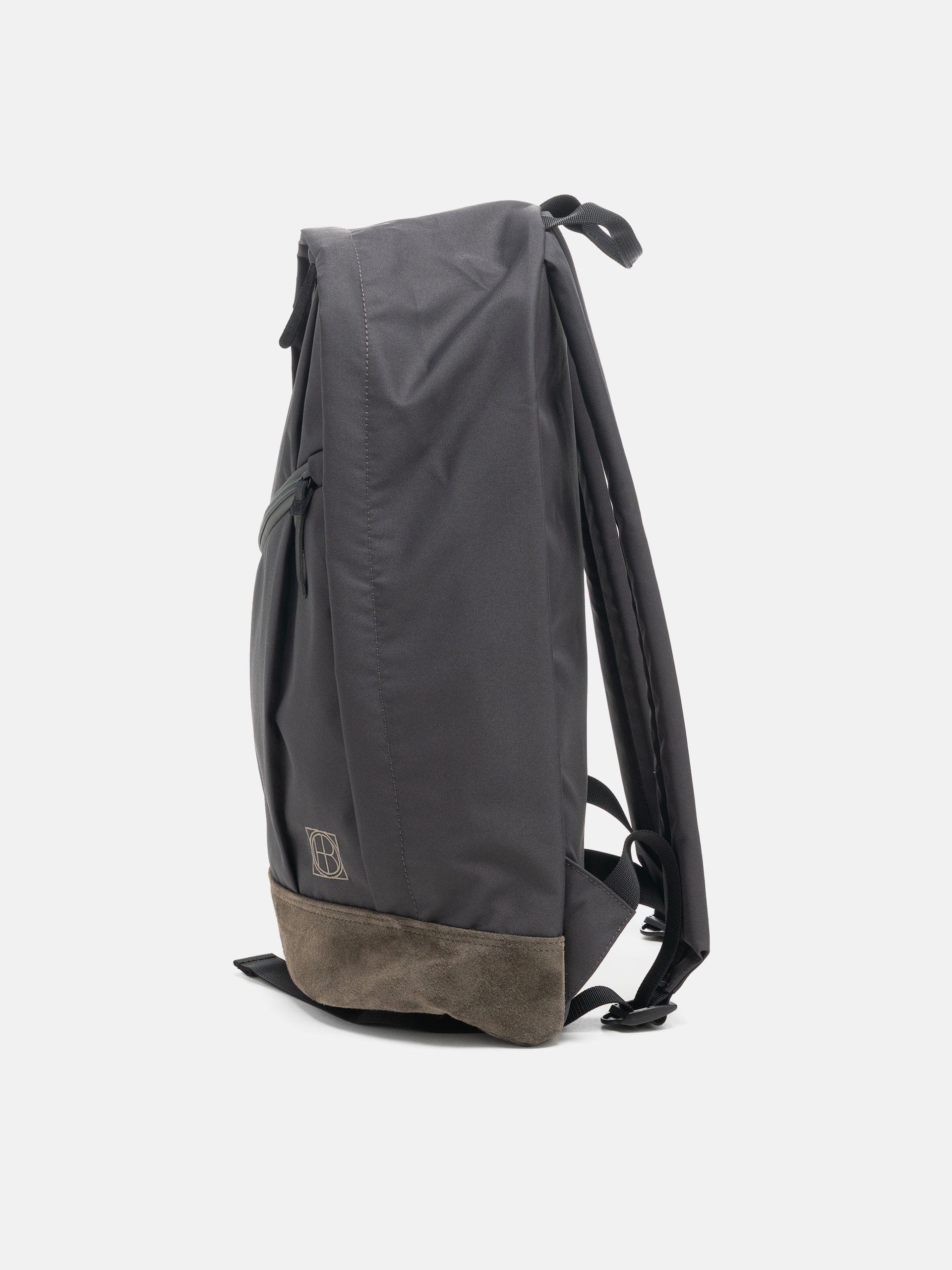 Hobo Daypack 17 l Polyester Oxford Cordura with Pig Suede Charcoal