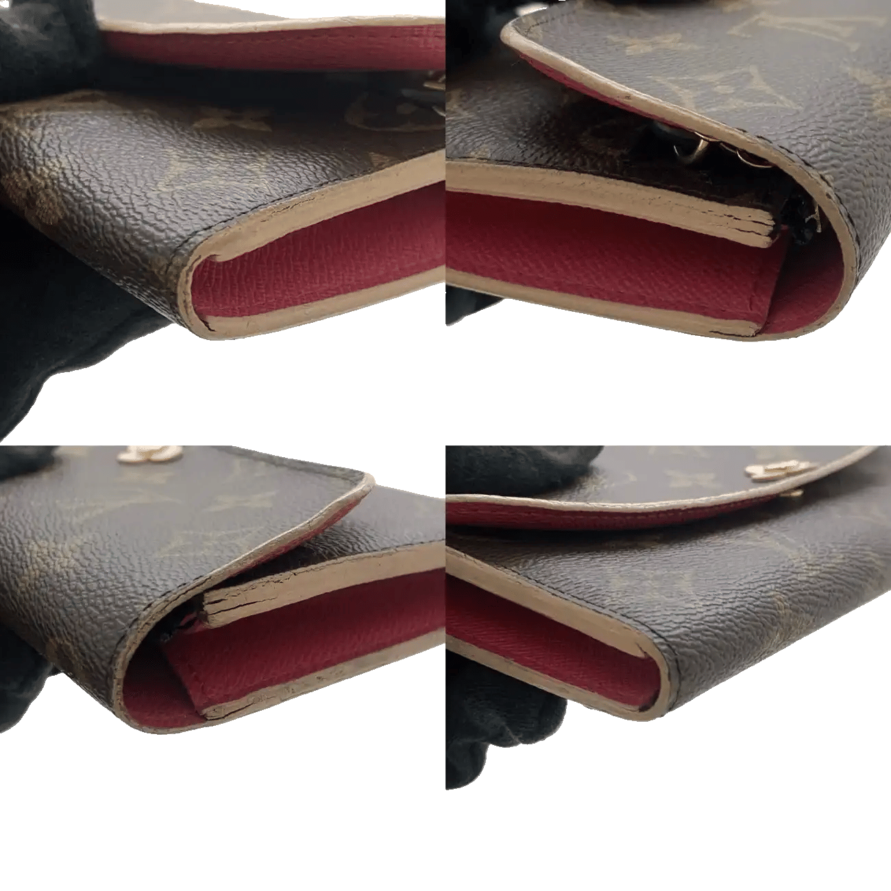 True To Sole Louis Vuitton Monogram M64202 Emilie Flower Wallet