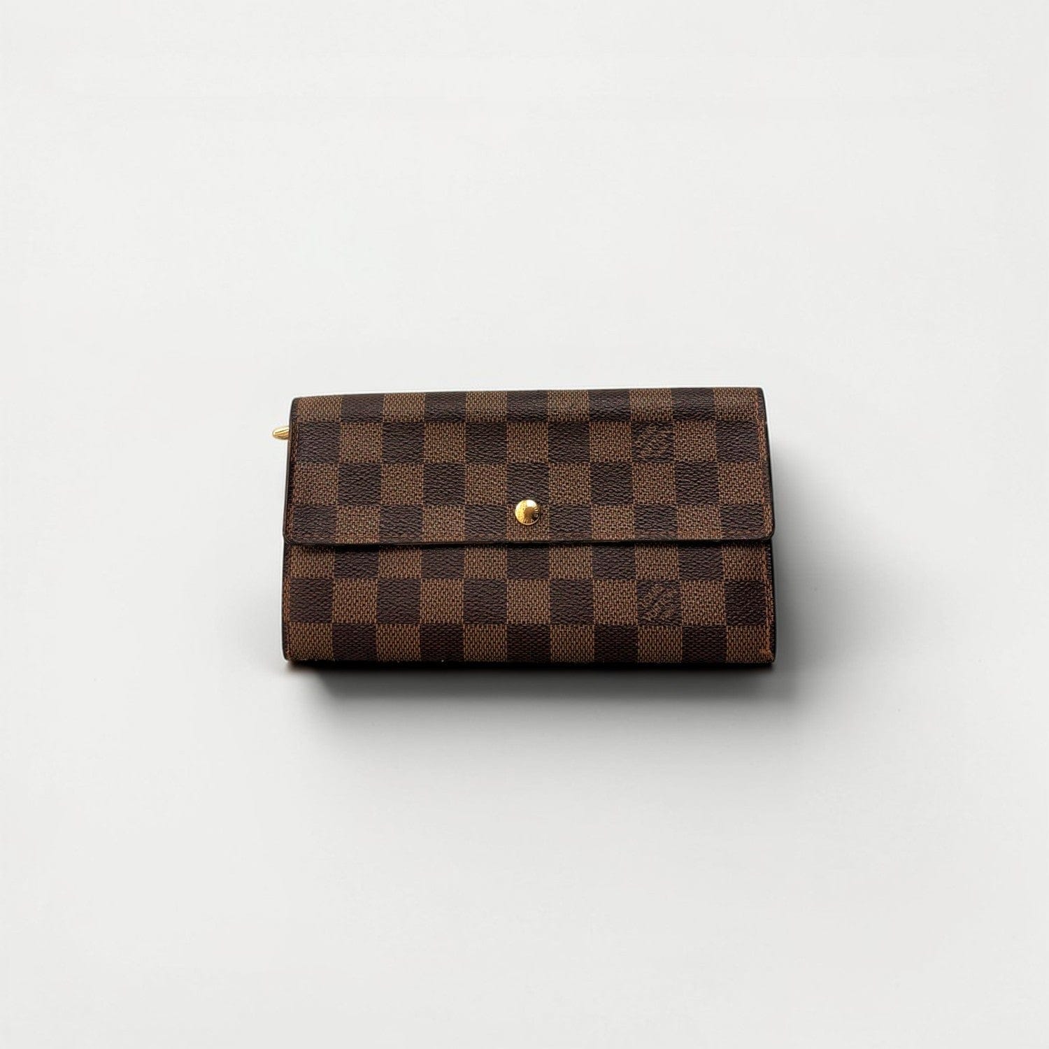 True To Sole Le Portefeuille Sarah Damier Ebene Louis Vuitton
