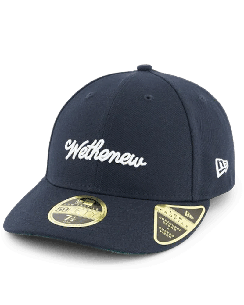 Wtn. Wethenew x New Era 59FIFTY Low Profile Navy Cap