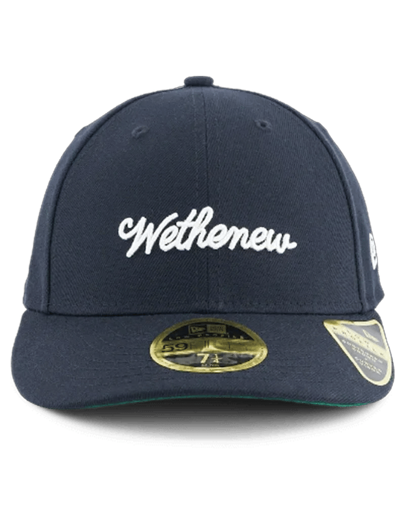 Wtn. Wethenew x New Era 59FIFTY Low Profile Navy Cap