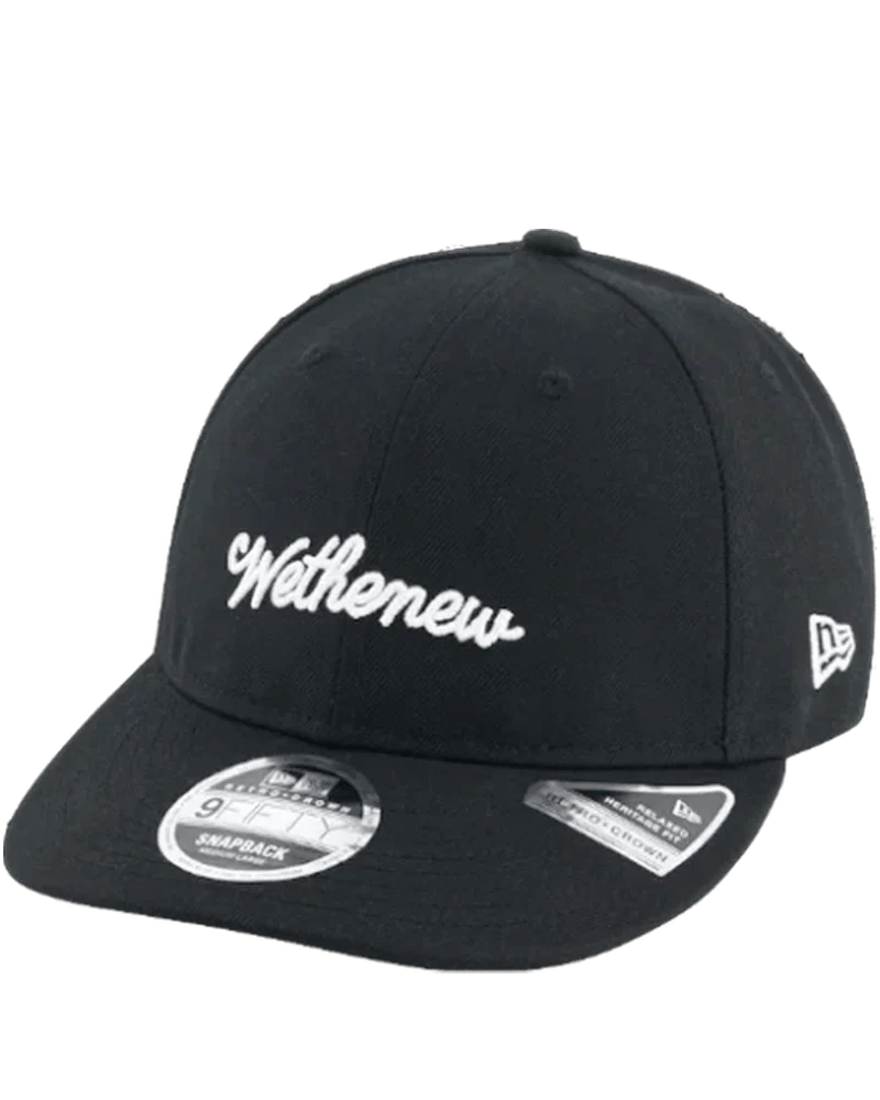 Wtn. Wethenew x New Era 9FIFTY Retro Crown Black Cap