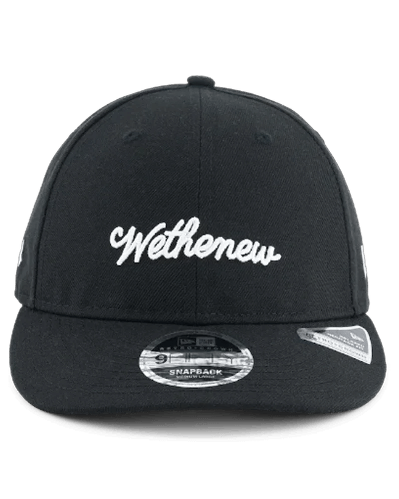 Wtn. Wethenew x New Era 9FIFTY Retro Crown Black Cap