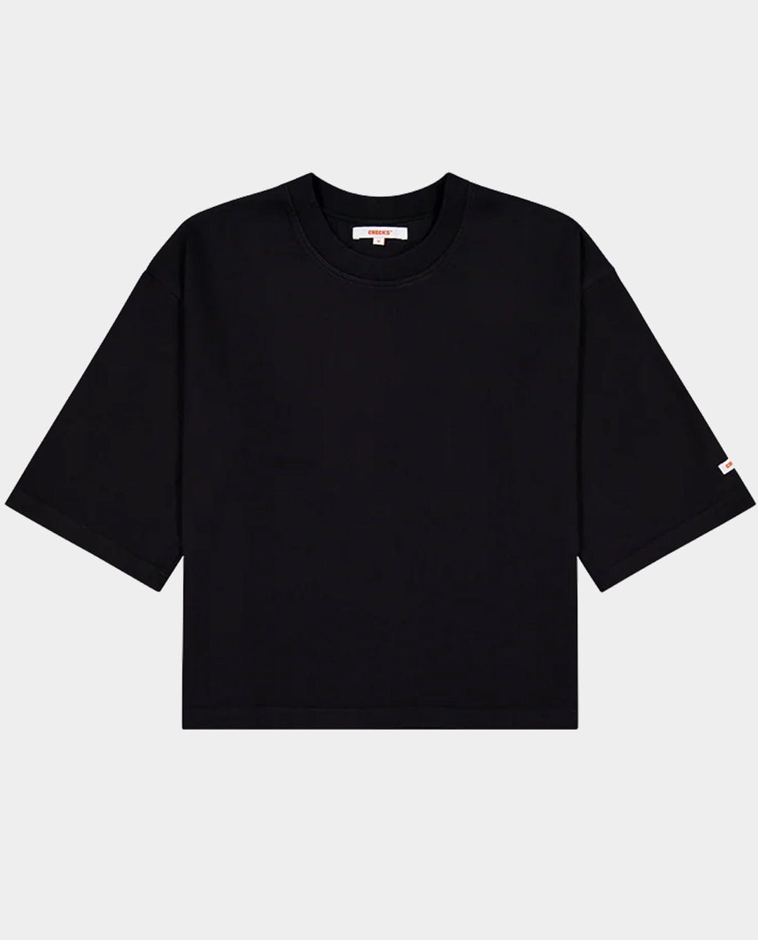 Checks Downtown - Wide T-Shirt - Black