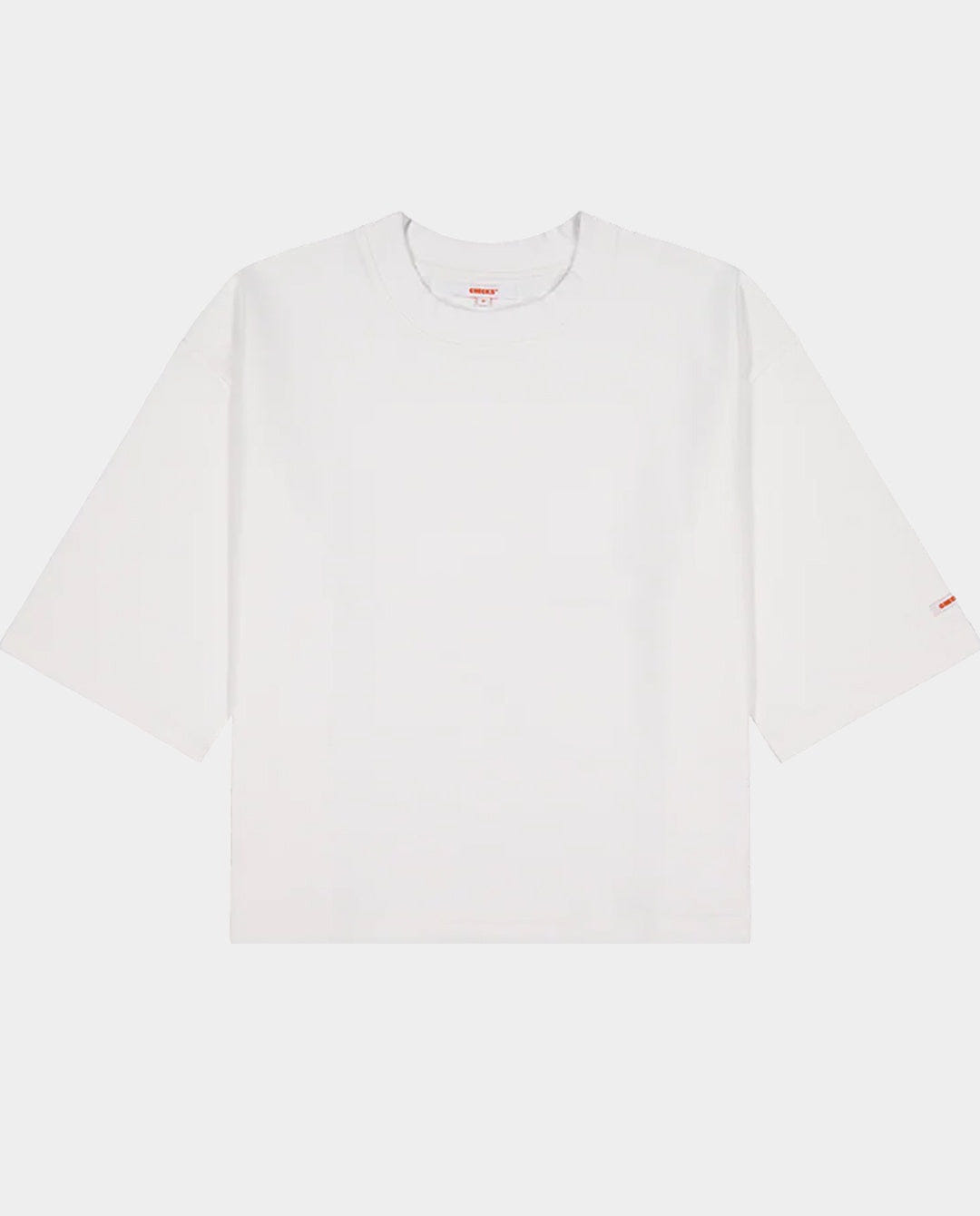Checks Downtown - Wide T-Shirt - White