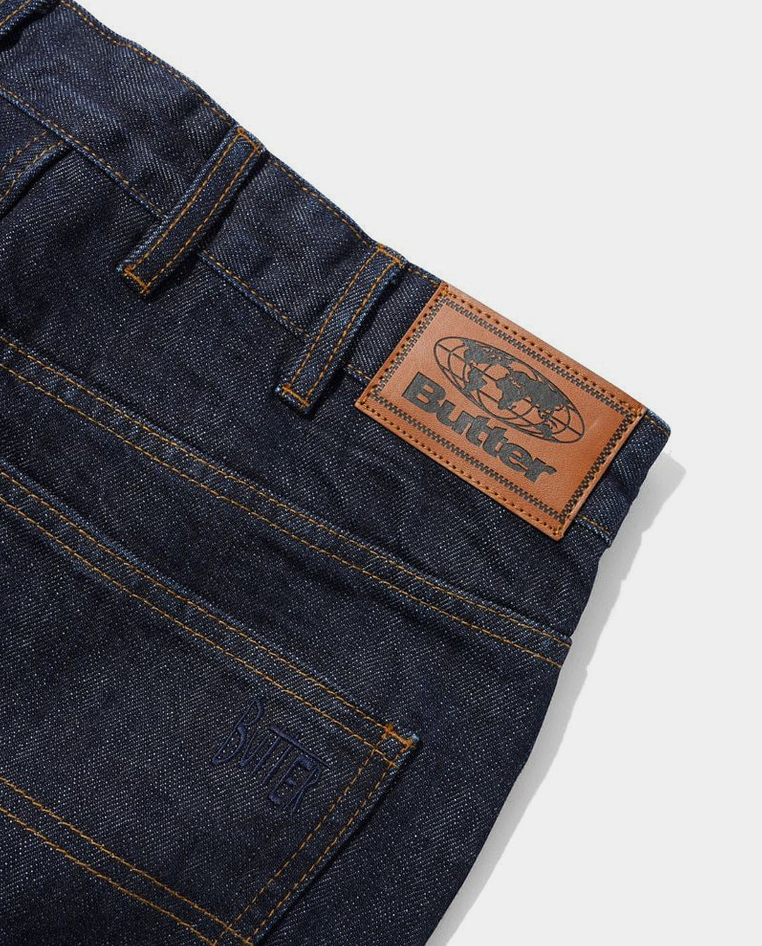 Butter Goods - Straight Leg Denim Jeans - Selvedge Blue