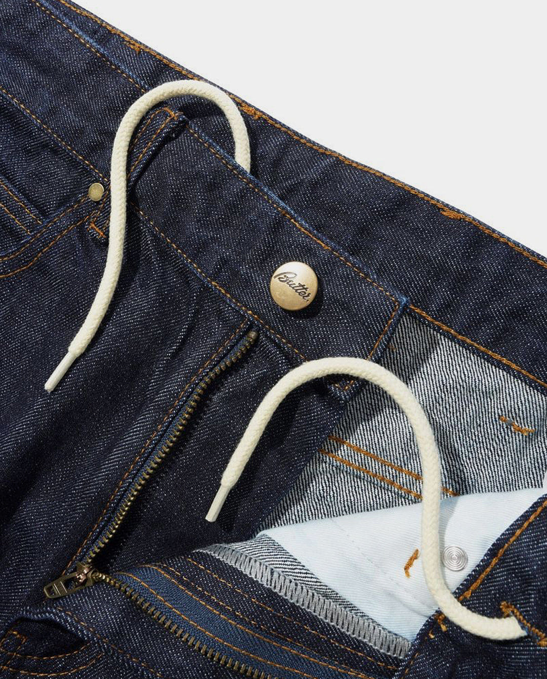 Butter Goods - Straight Leg Denim Jeans - Selvedge Blue