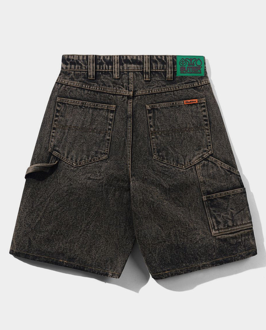 Butter Goods - Weathergear Denim Shorts - Brown Tint