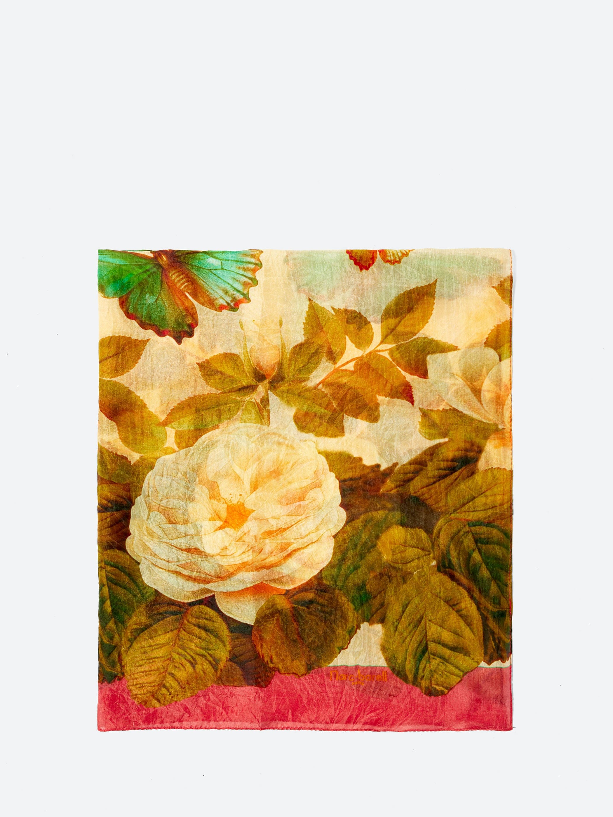 Marc Barell Butterfly Print Scarf