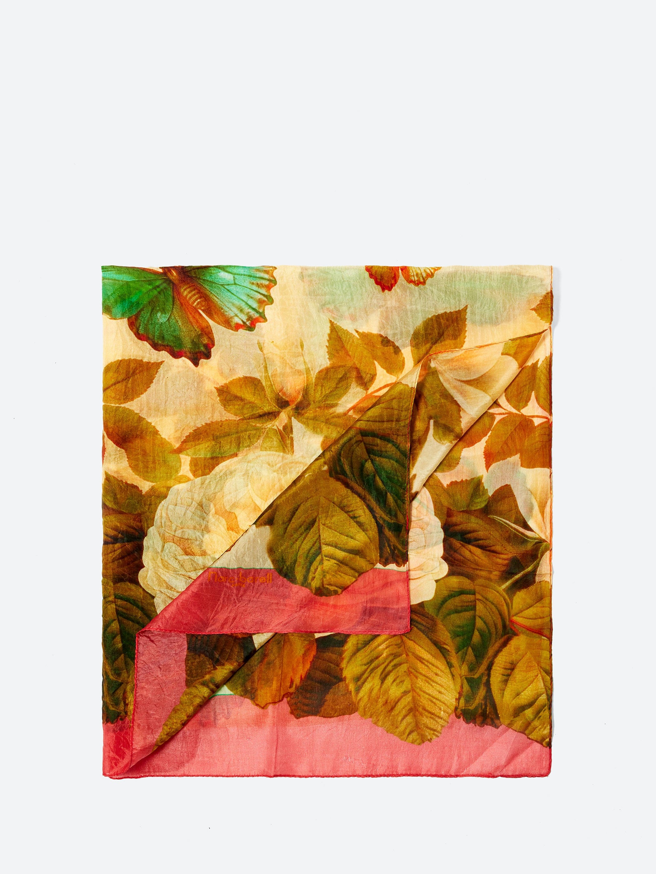 Marc Barell Butterfly Print Scarf