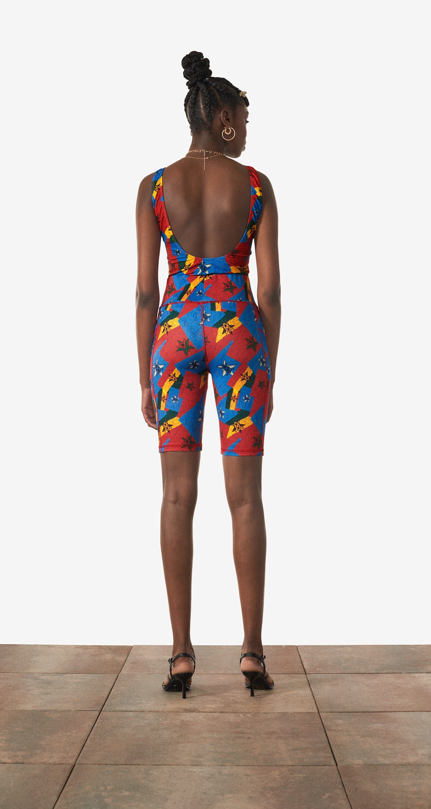 Yellow Red Blue Yellow Flag Rerise Flag Swimsuit