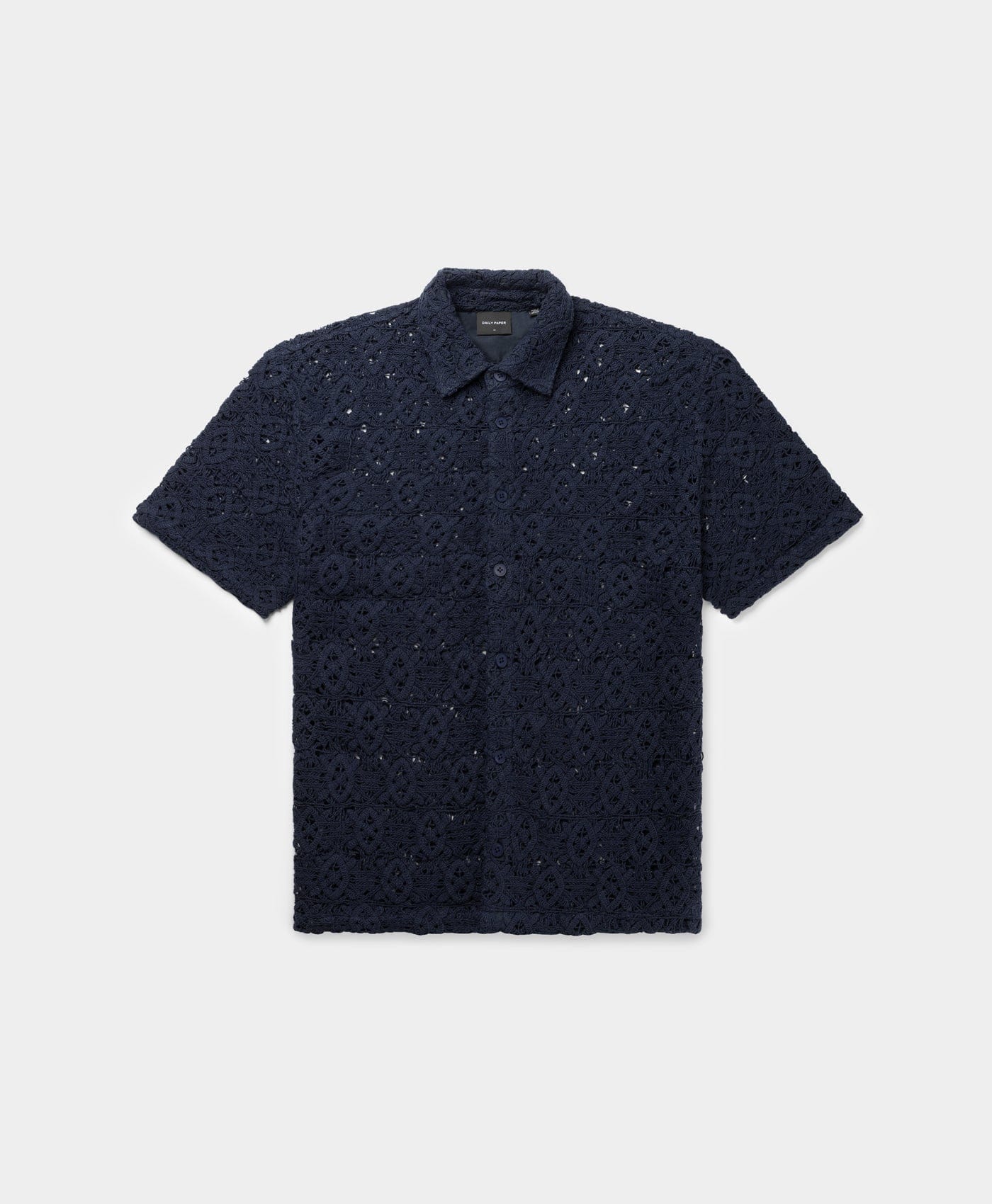 Blue Maritime Blue Lace Shield Shirt