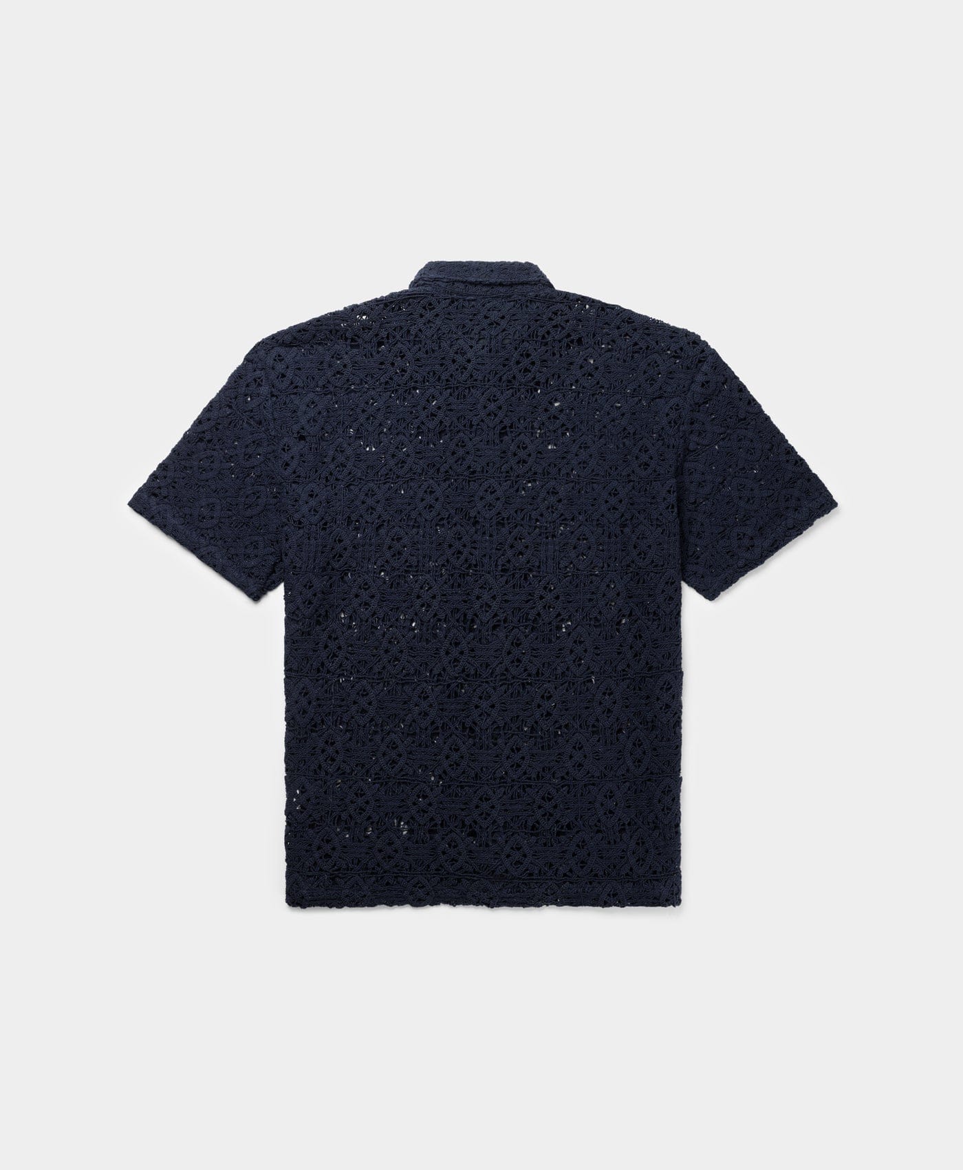 Blue Maritime Blue Lace Shield Shirt