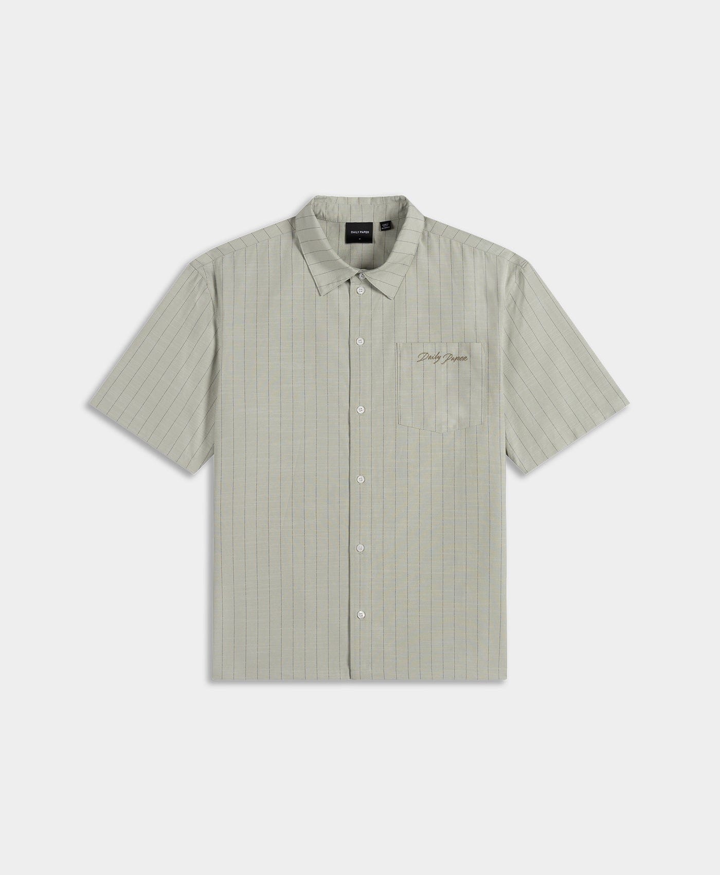 Daily Paper Green Stripe Script Shirt