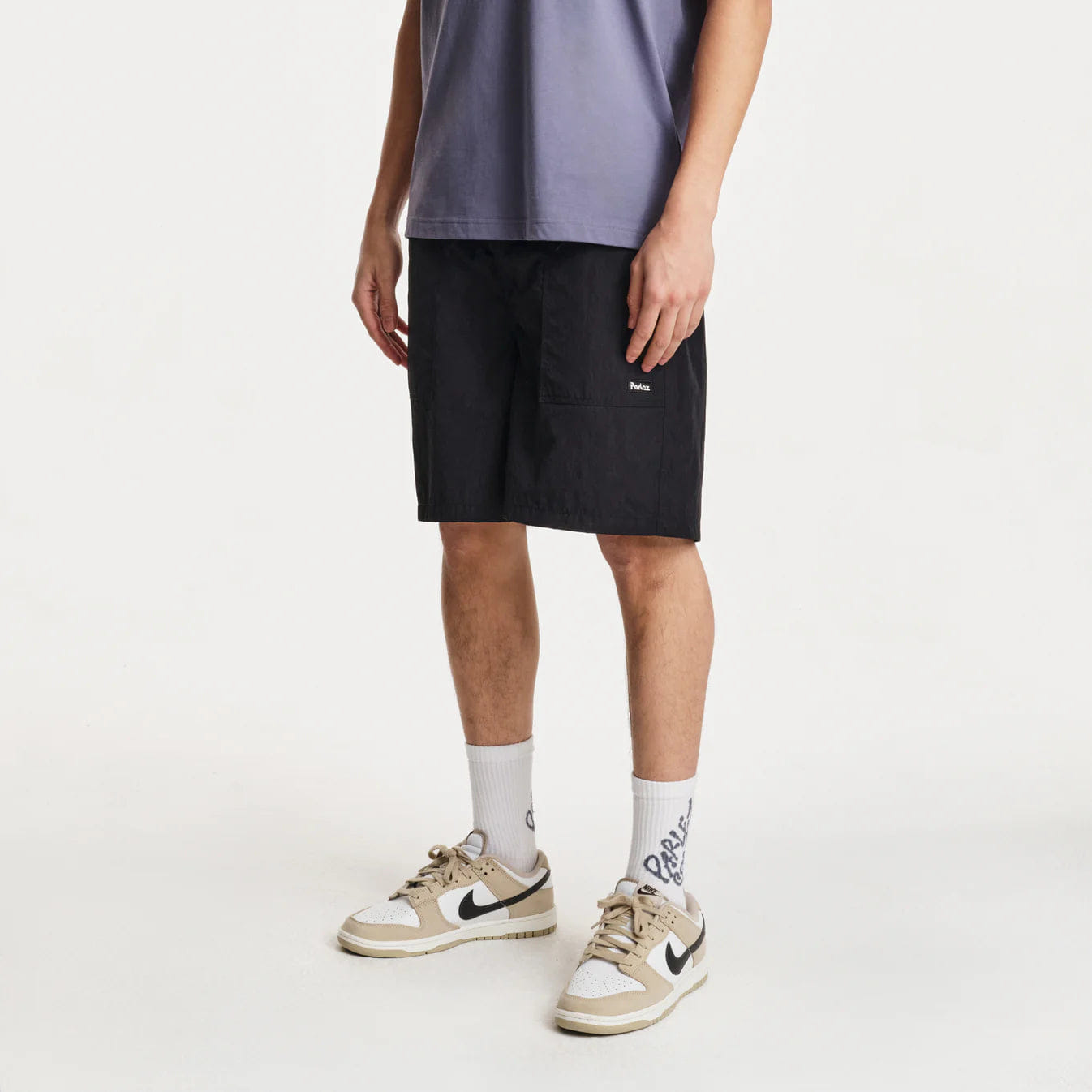 Parlez Cliff Shorts - Black