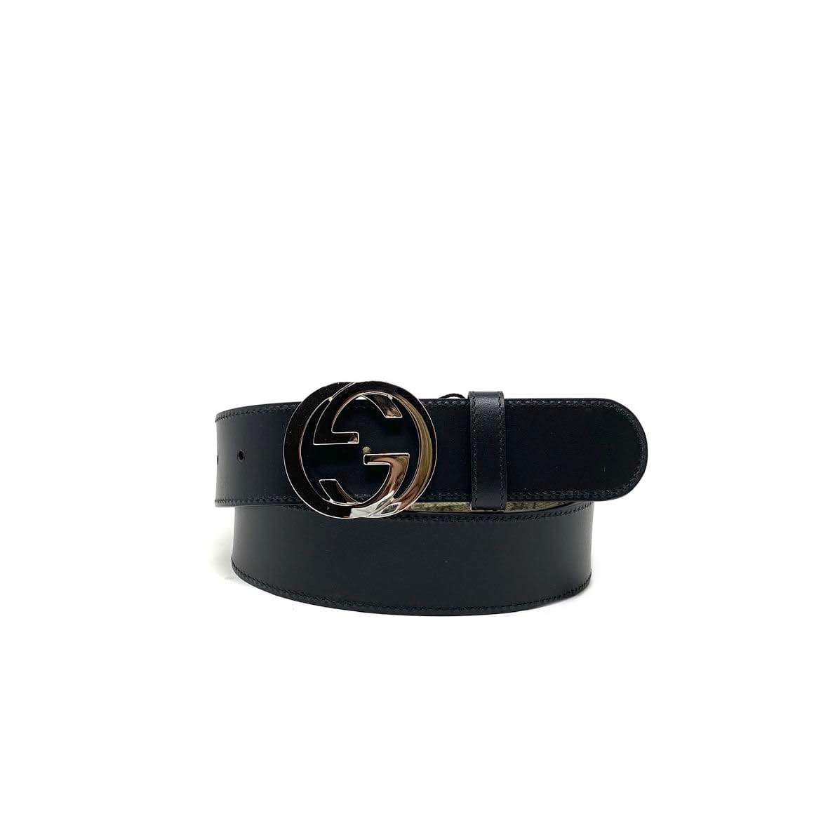 From Runway With Love Copy of Gucci Reversible GG Supreme Belt w/ Interlocking G - Size 38