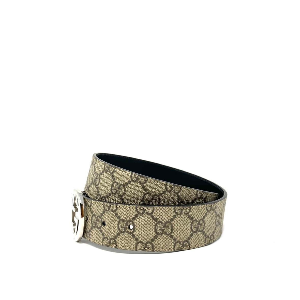 From Runway With Love Copy of Gucci Reversible GG Supreme Belt w/ Interlocking G - Size 38