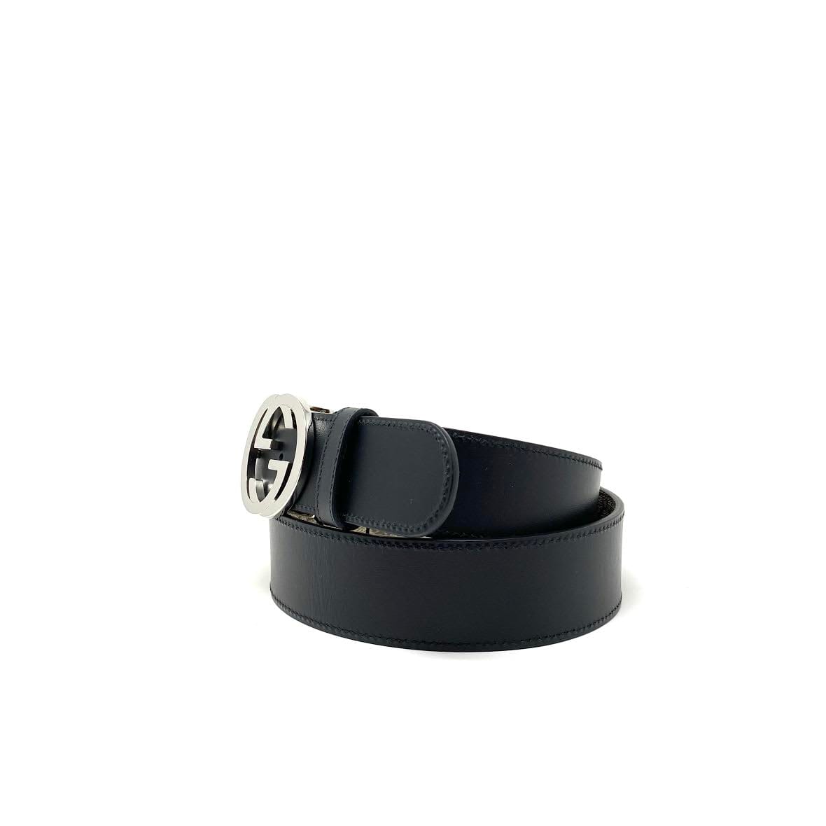 From Runway With Love Copy of Gucci Reversible GG Supreme Belt w/ Interlocking G - Size 38