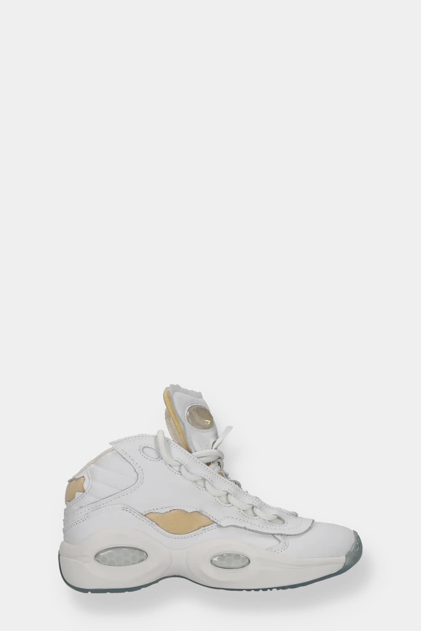 Maison Margiela x Reebok Basketball blanches Project 0 TQ Memory Of