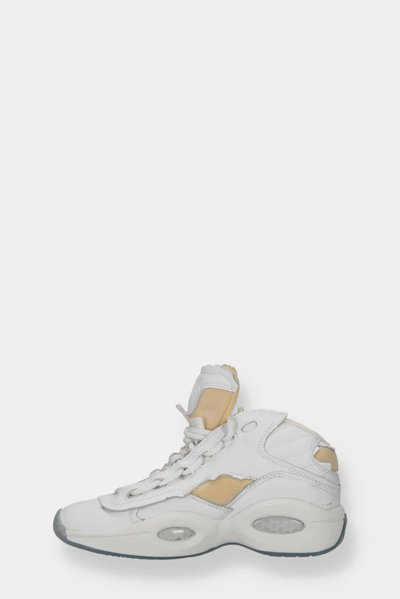 Maison Margiela x Reebok Basketball blanches Project 0 TQ Memory Of