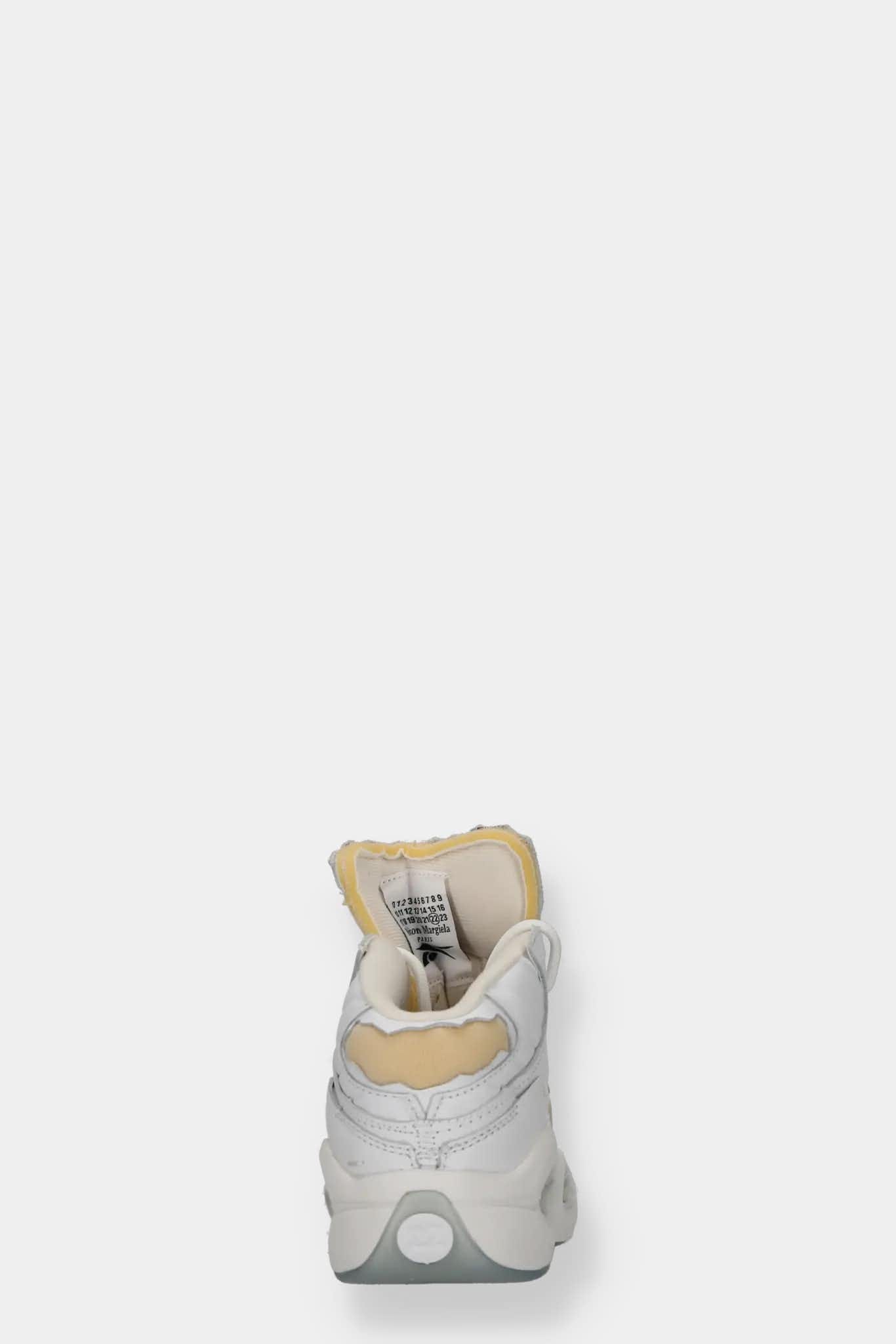 Maison Margiela x Reebok Basketball blanches Project 0 TQ Memory Of