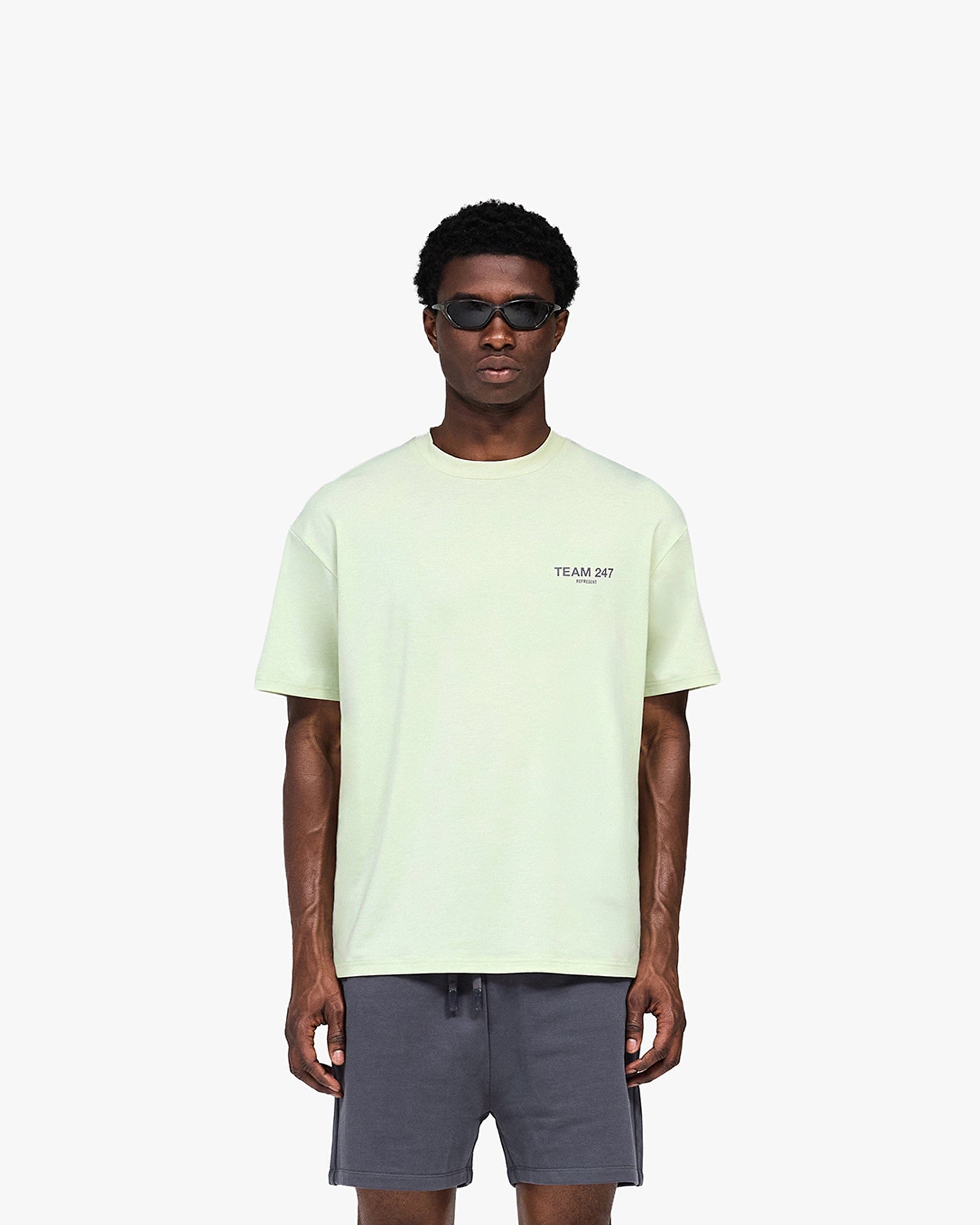 Team 247 Oversized T - Shirt - Fern