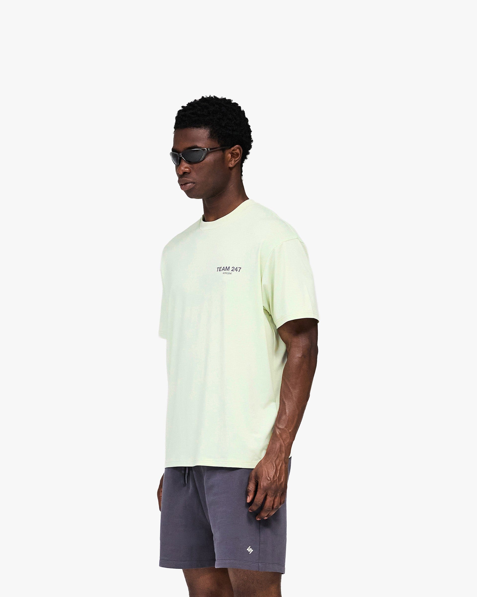 Team 247 Oversized T - Shirt - Fern