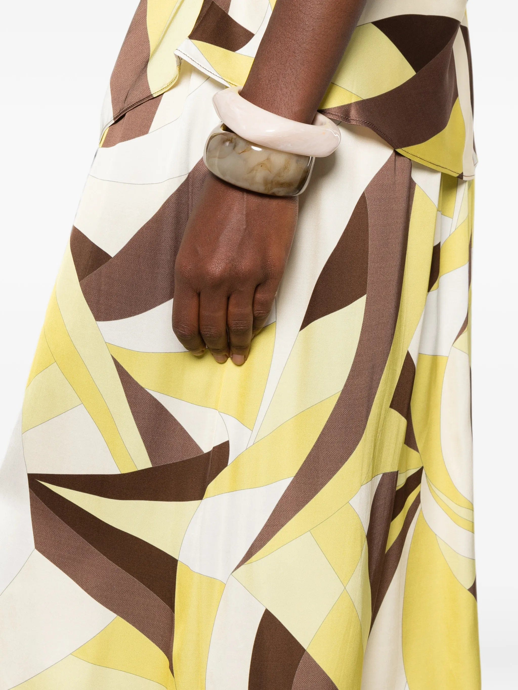 Faithfull Kortez geometric - print balloon trousers