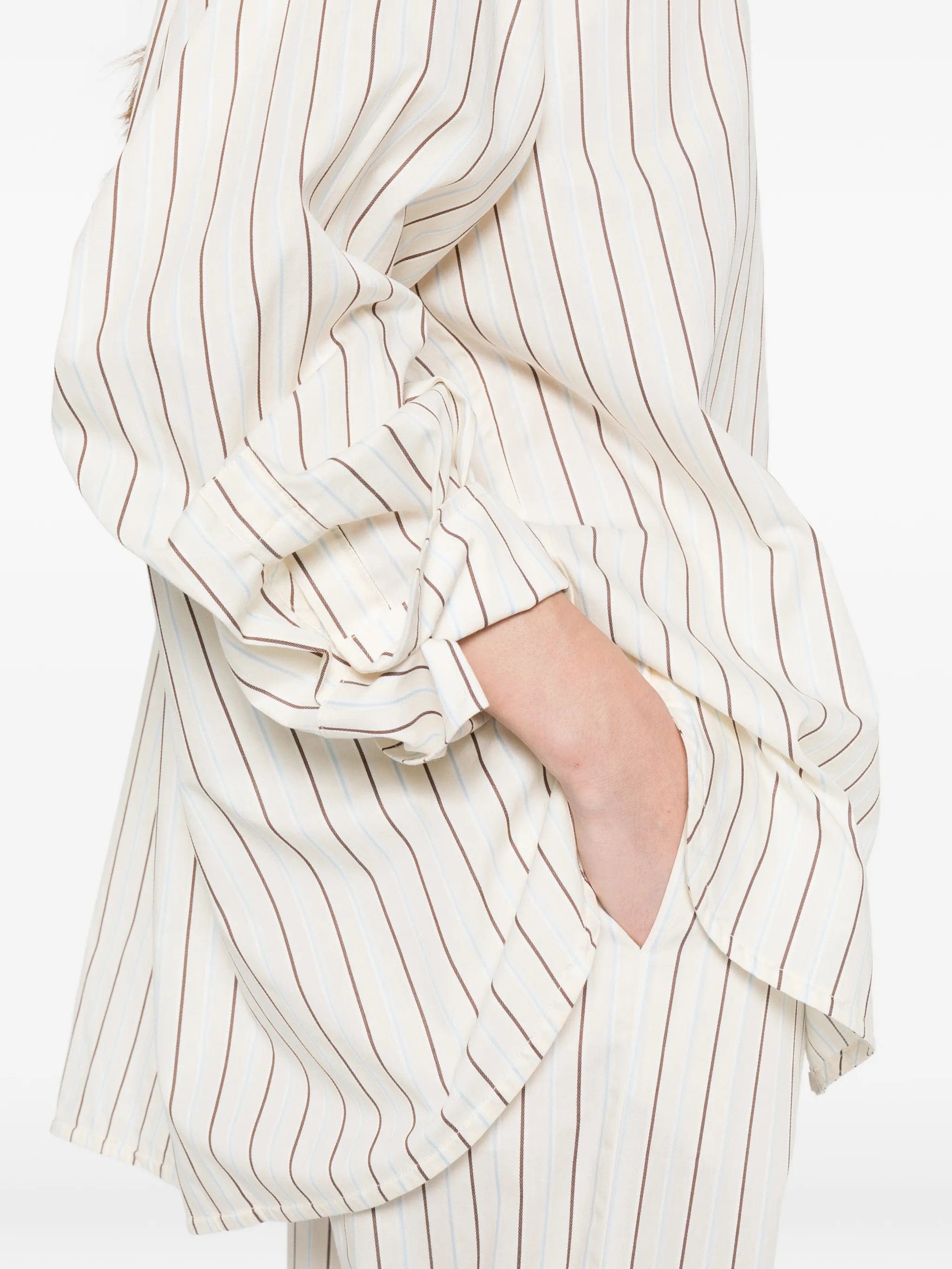 Faithfull Angelo pinstriped shirt