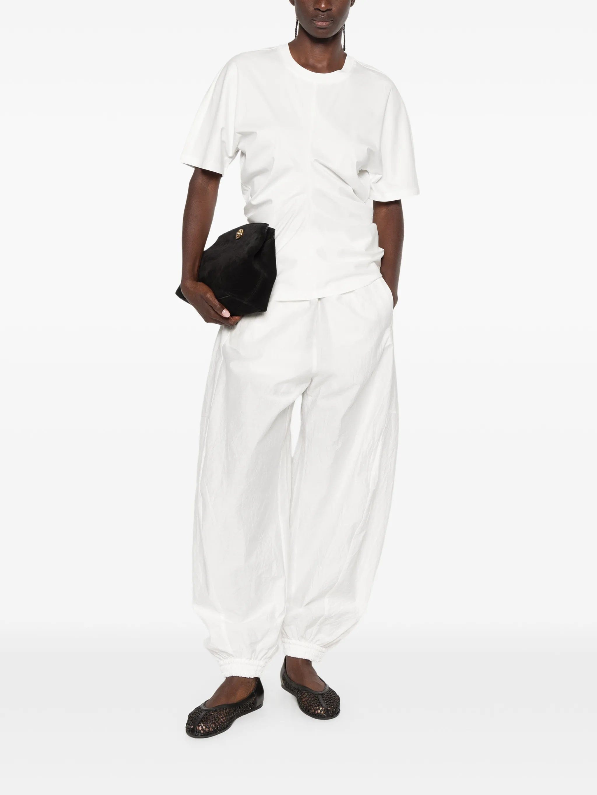 Róhe draped T - shirt