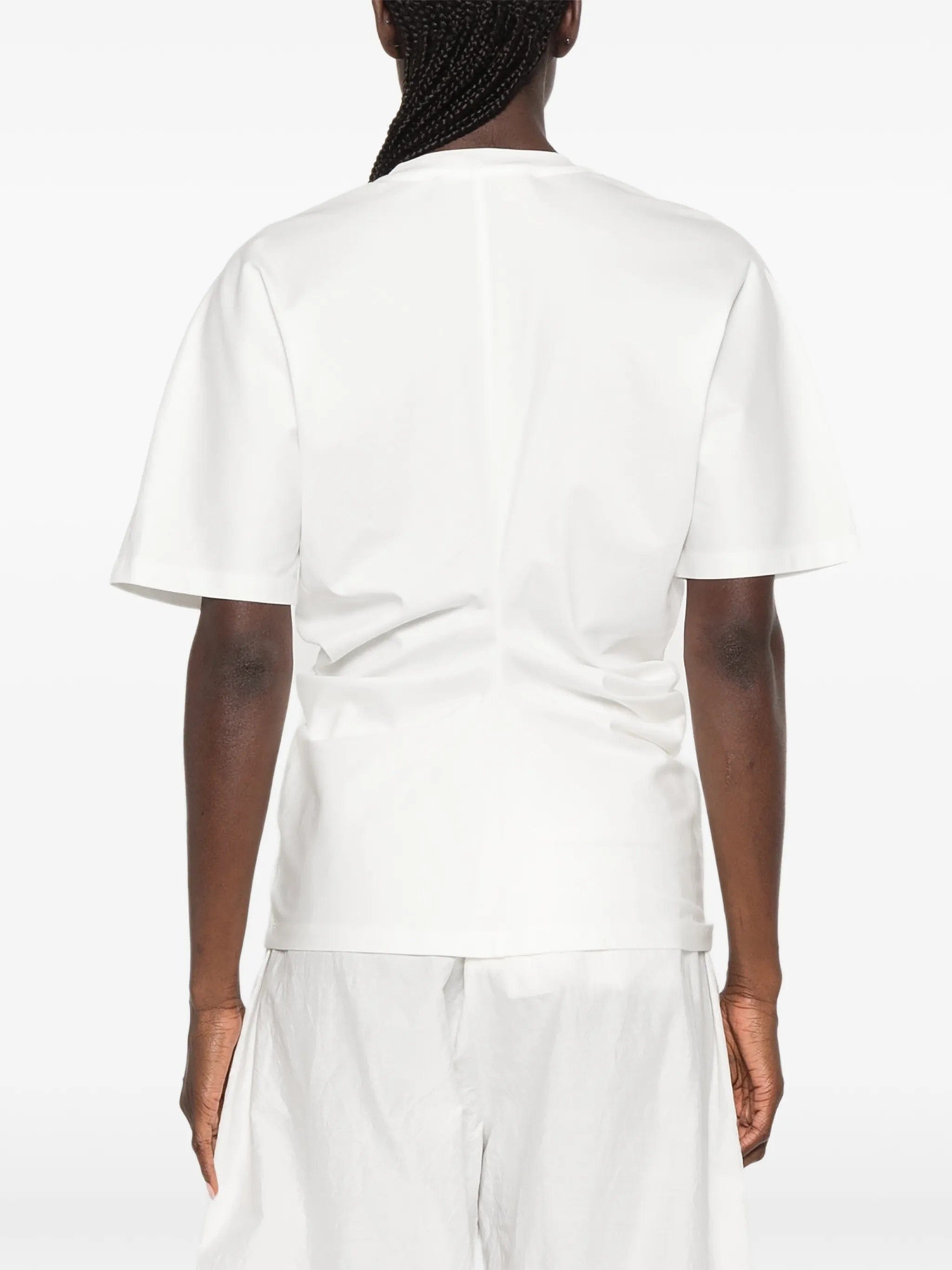 Róhe draped T - shirt