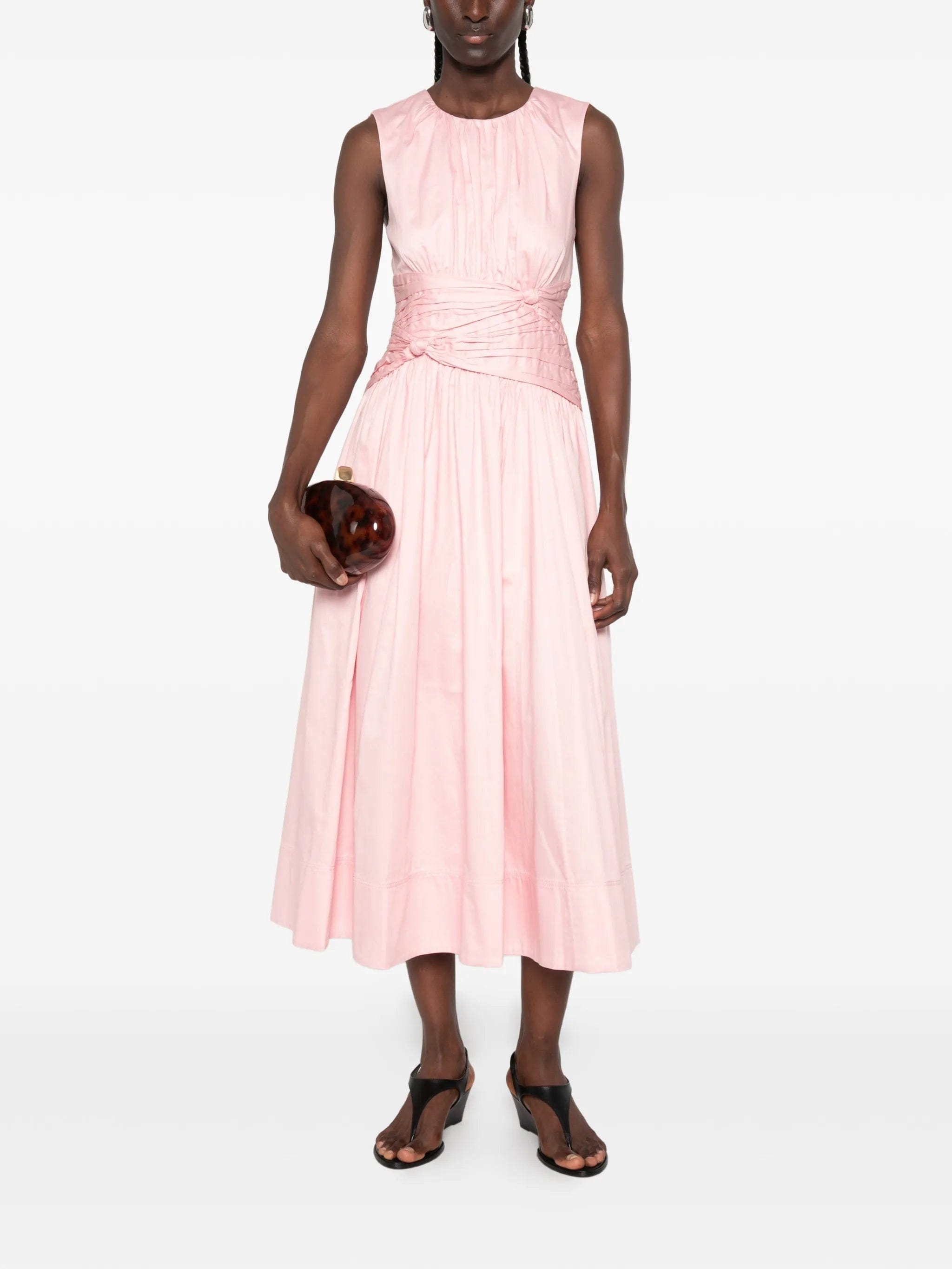 Aje Agatha knot - detail midi dress