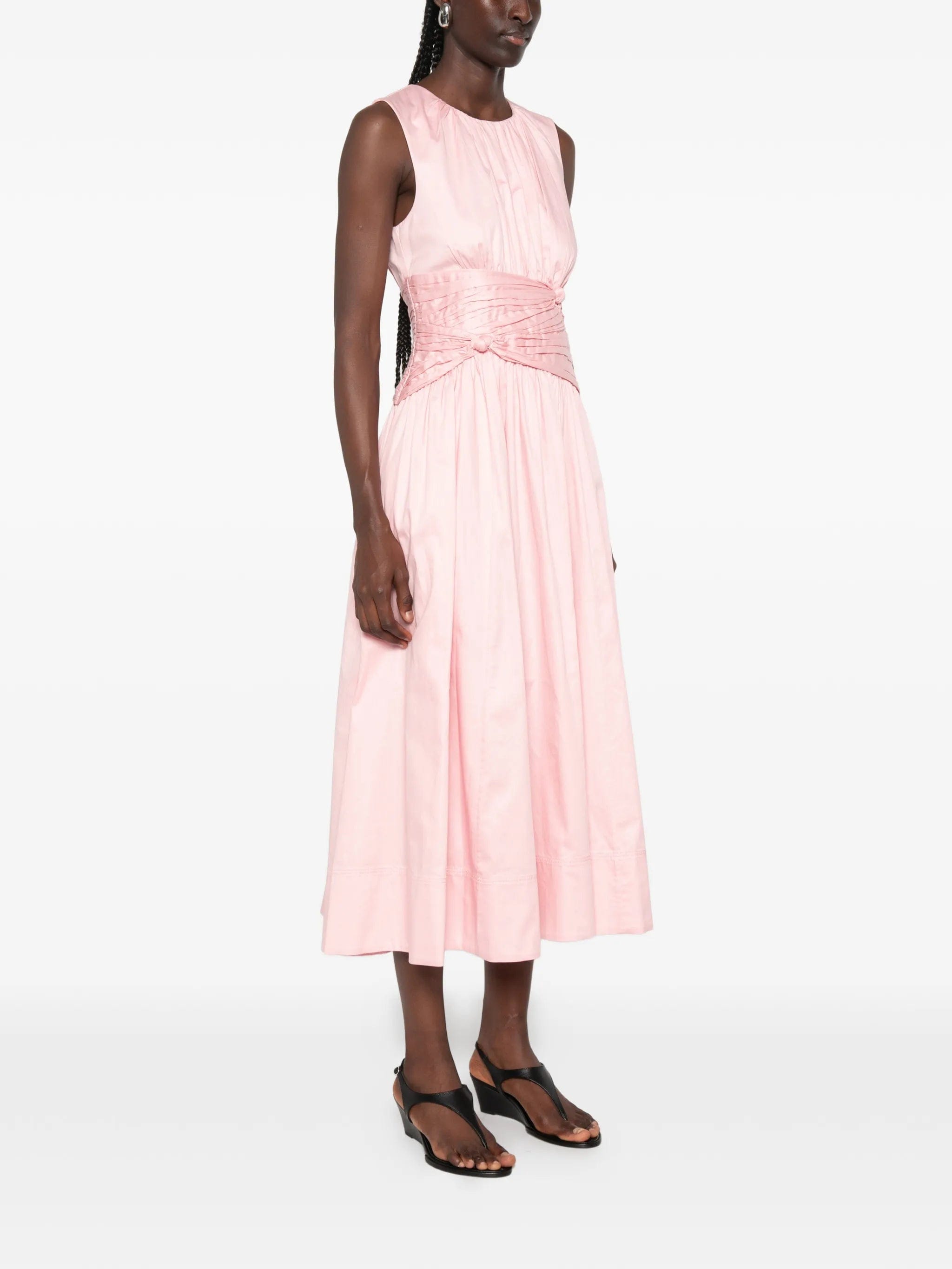 Aje Agatha knot - detail midi dress