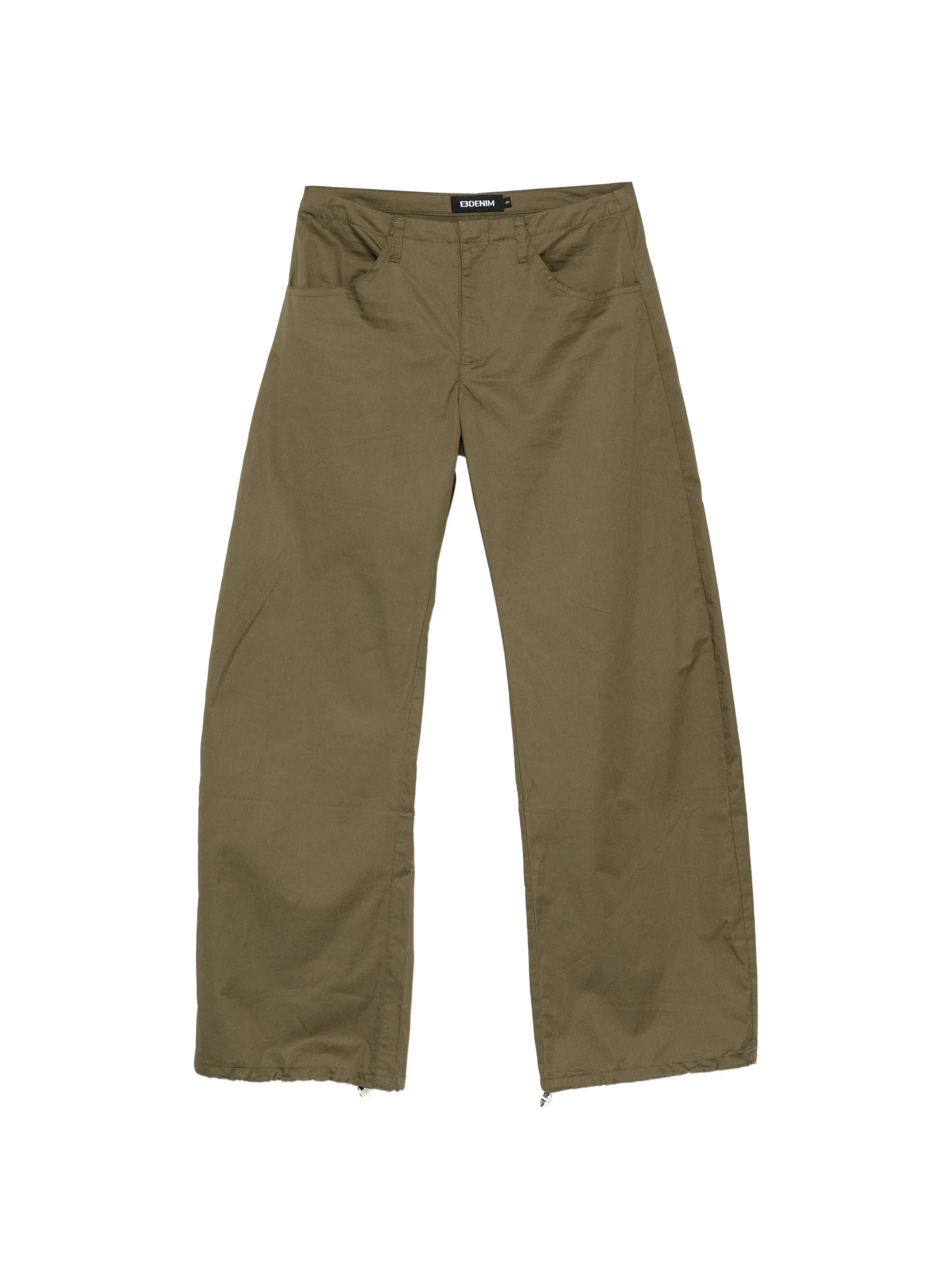EB Denim Isla Cinch belt - loop pocket trousers