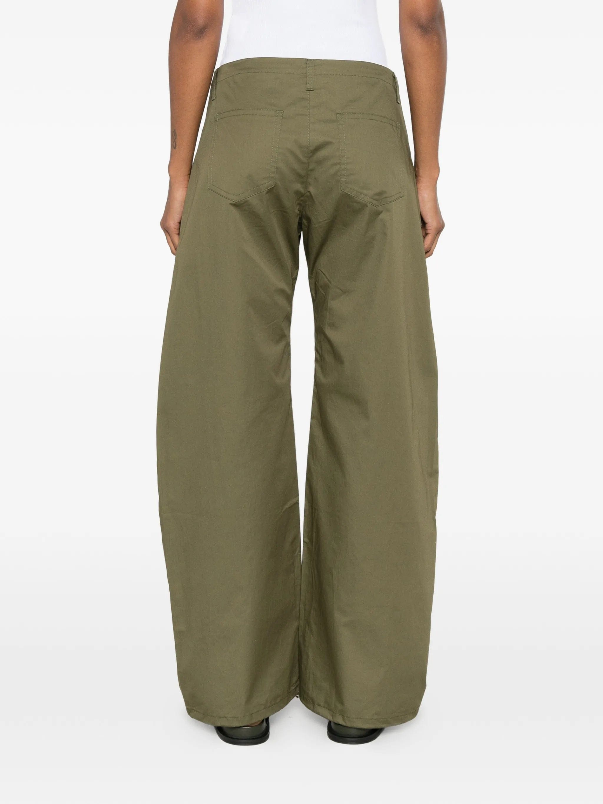EB Denim Isla Cinch belt - loop pocket trousers