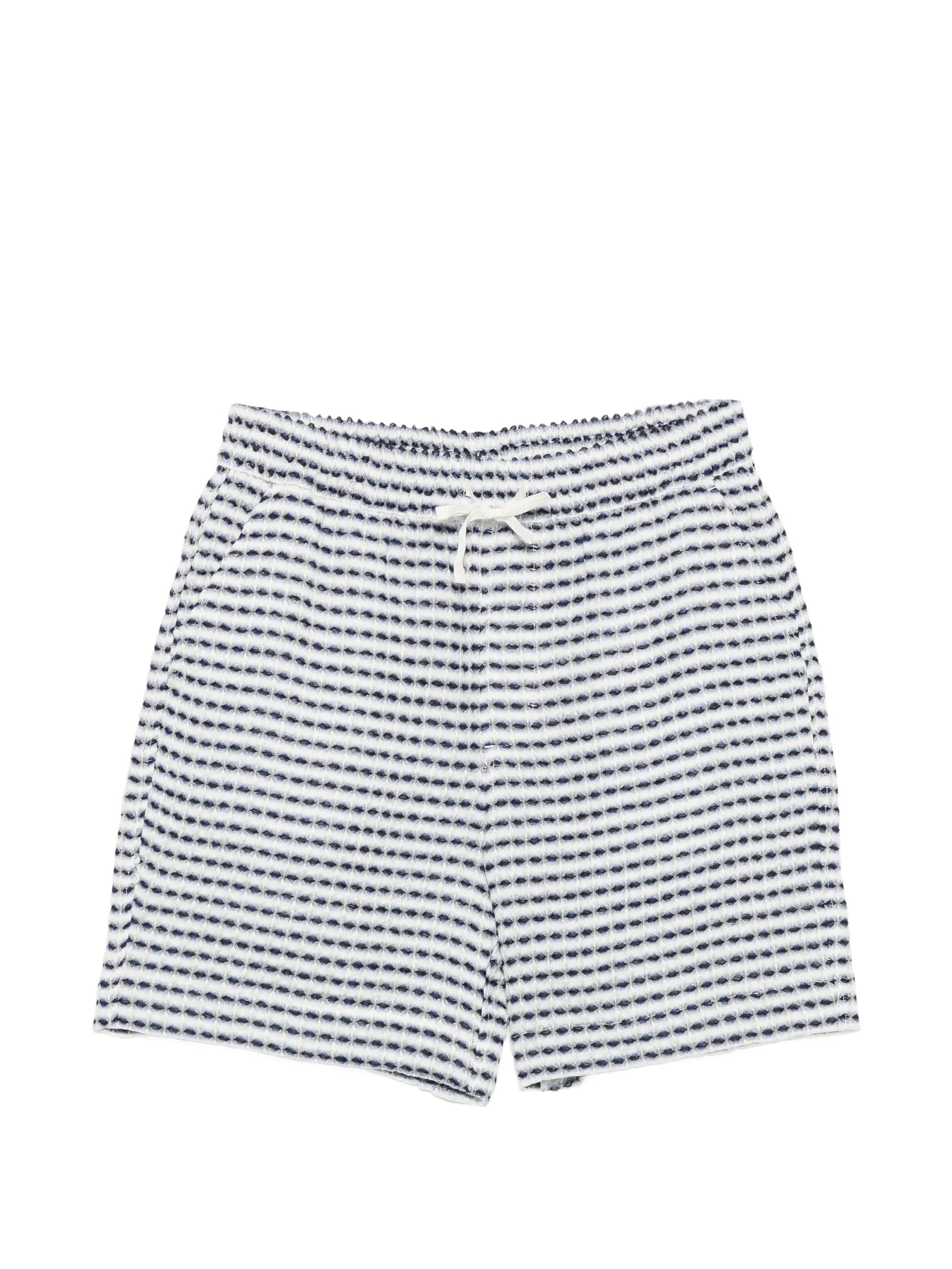 CHÉ Riita horizontal - stripe shorts