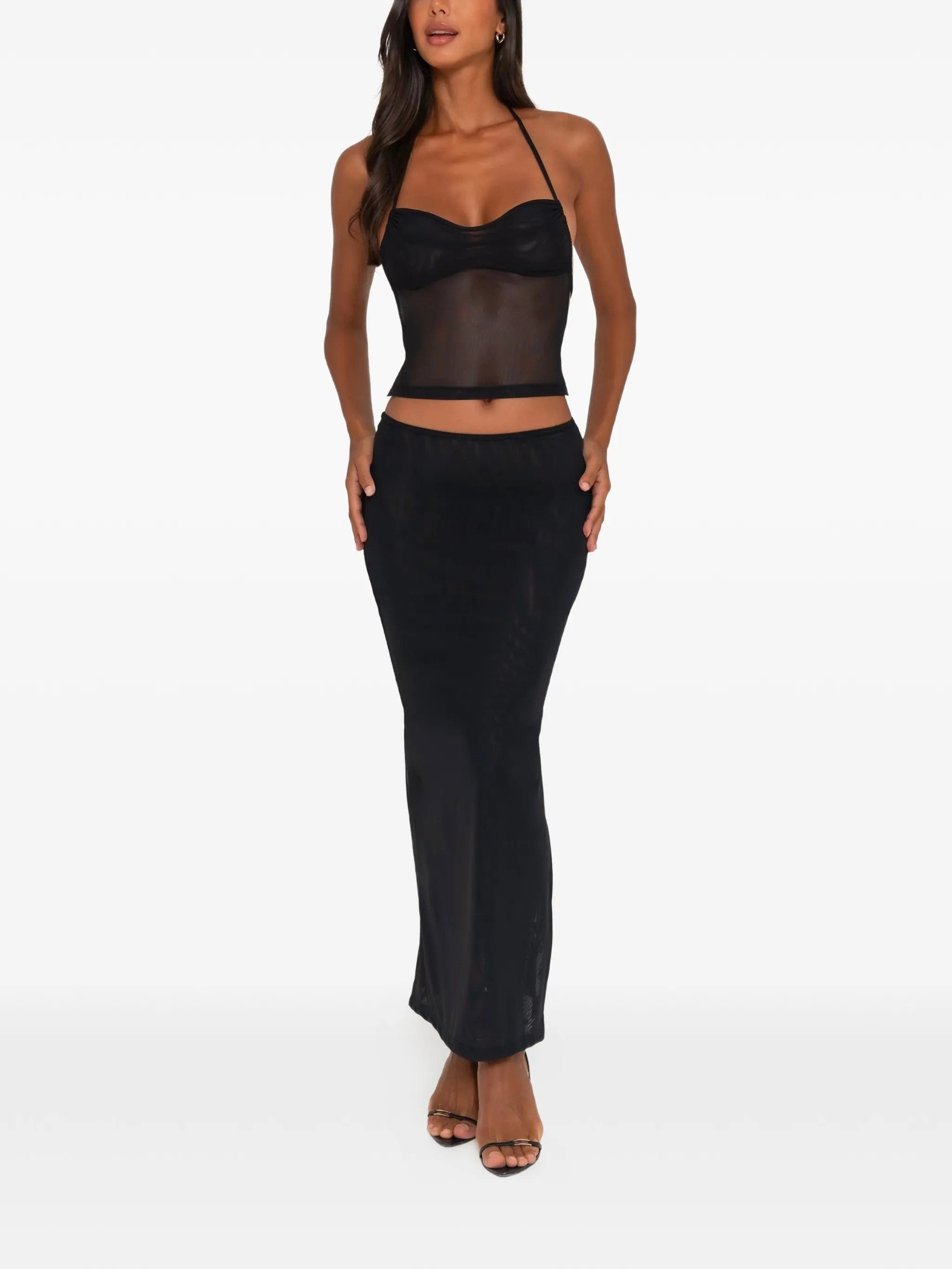 FAE SWIM Verona maxi skirt