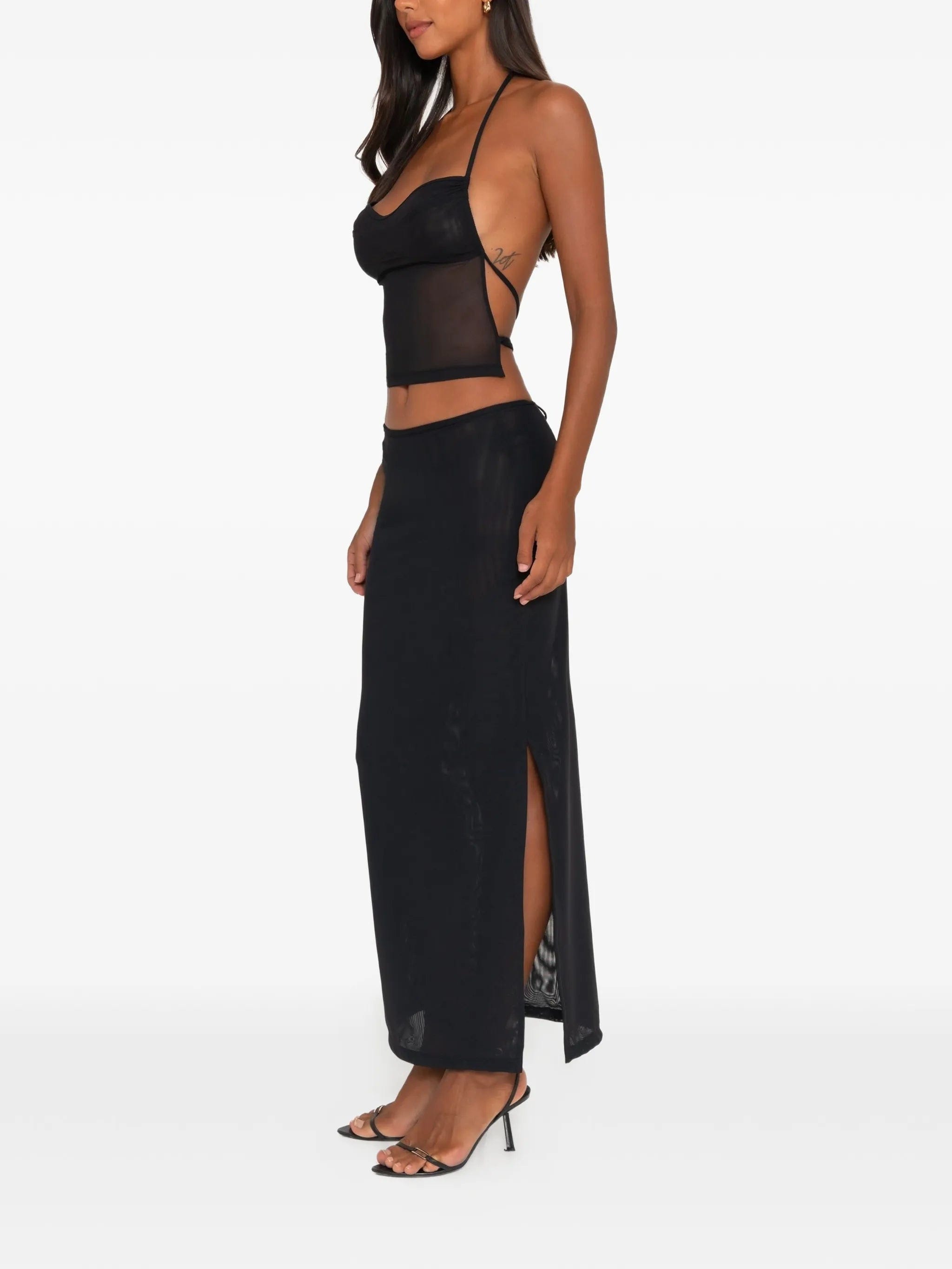 FAE SWIM Verona maxi skirt